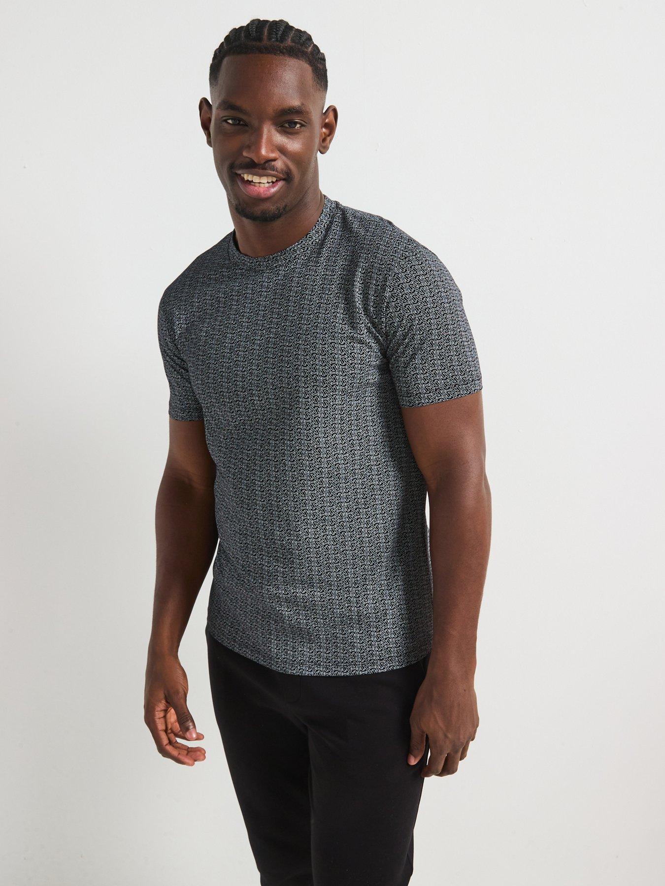 undefined Monogram T-Shirt - Black