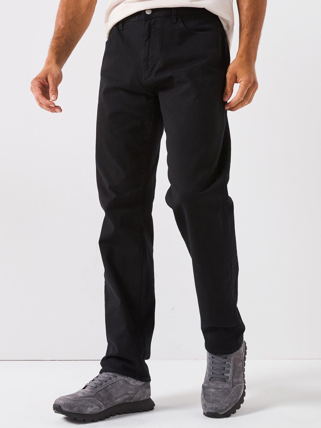 Armani Exchange Regular Fit Jean - Black