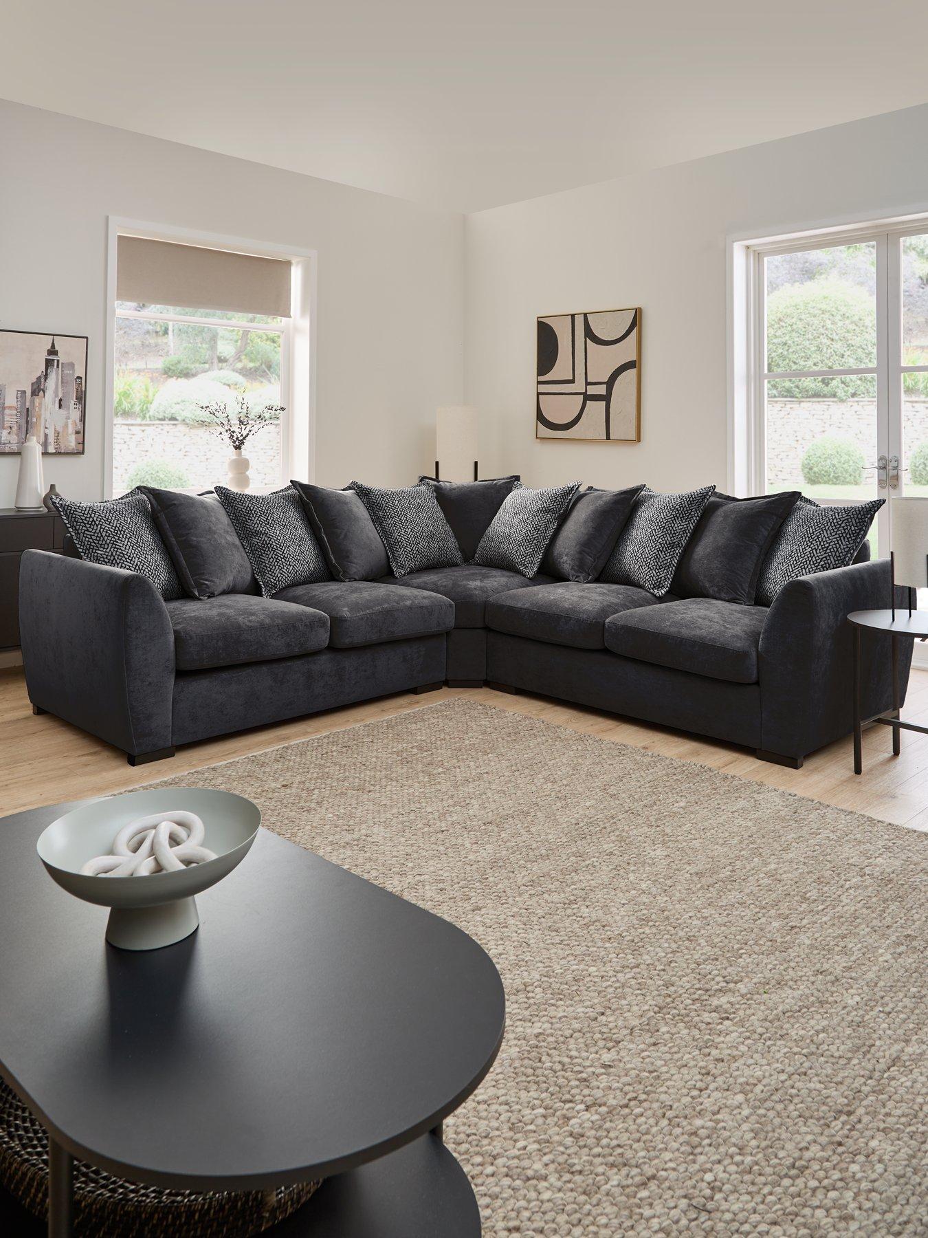 undefined Havana Fabric Corner Group Sofa - FSC Certified