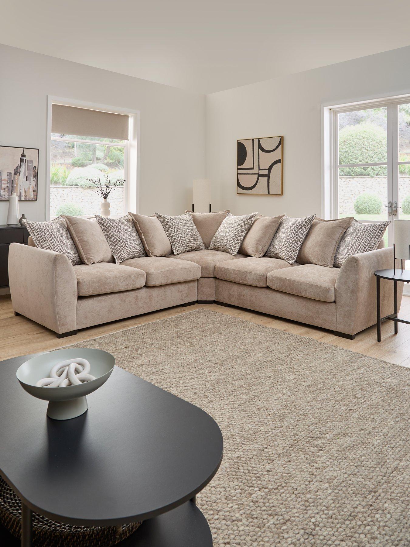 undefined Havana Fabric Corner Group Sofa - FSC Certified