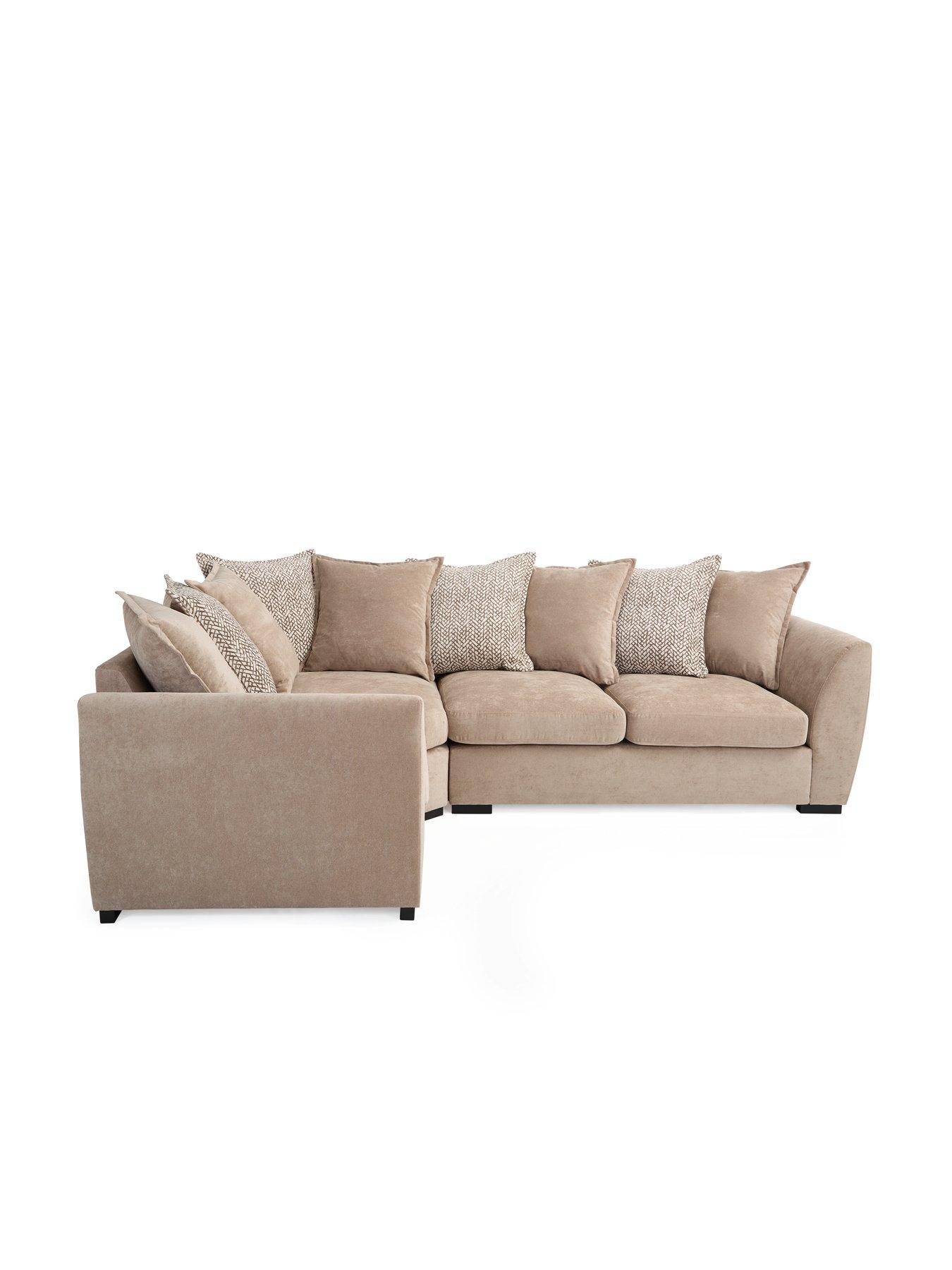 Image 3 of 7 of The Very Collection Havana Fabric Left Hand Double Arm Sofa&nbsp;- FSC Certified