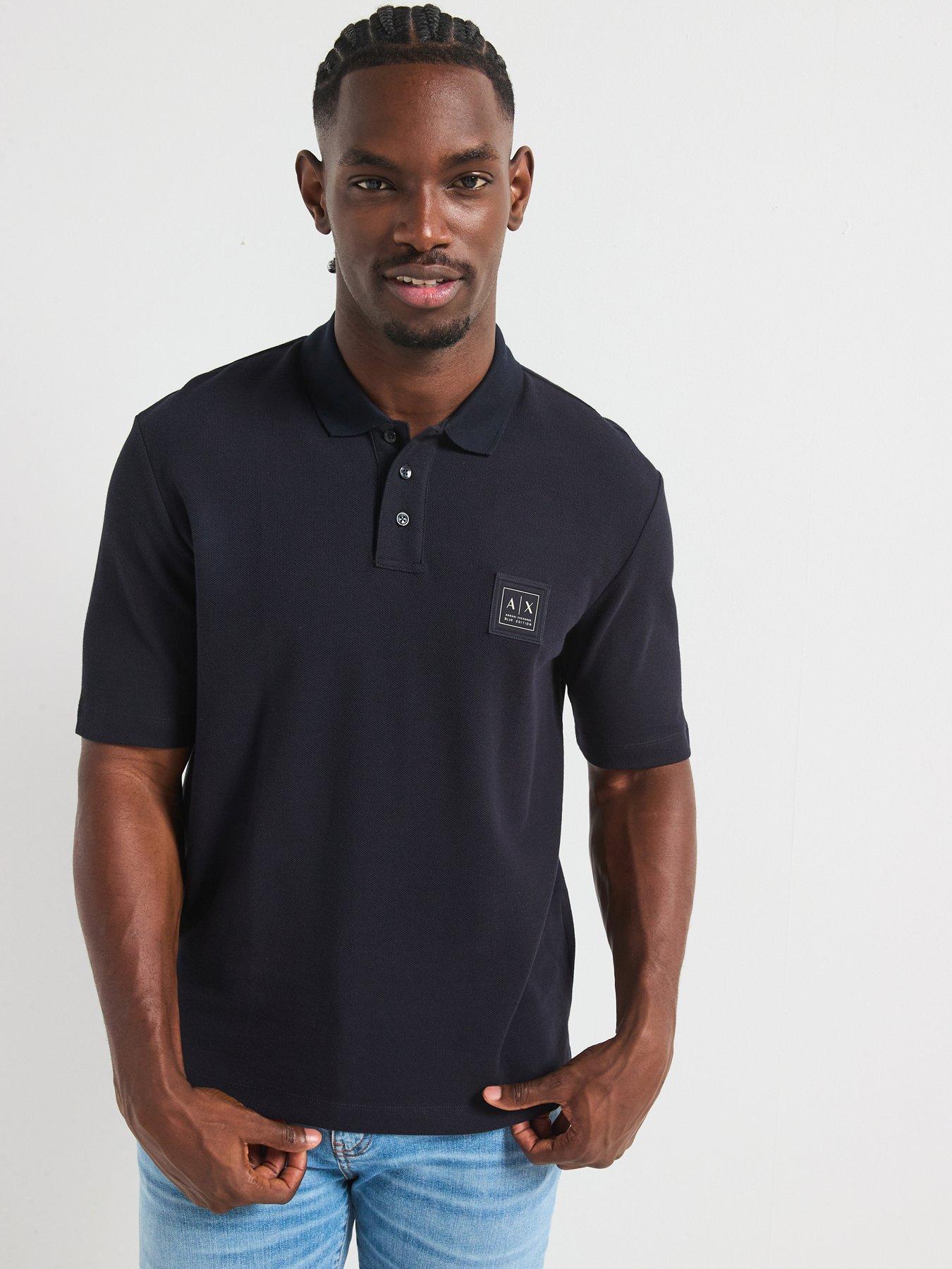 undefined Blue Edition Pique Polo Shirt - Navy