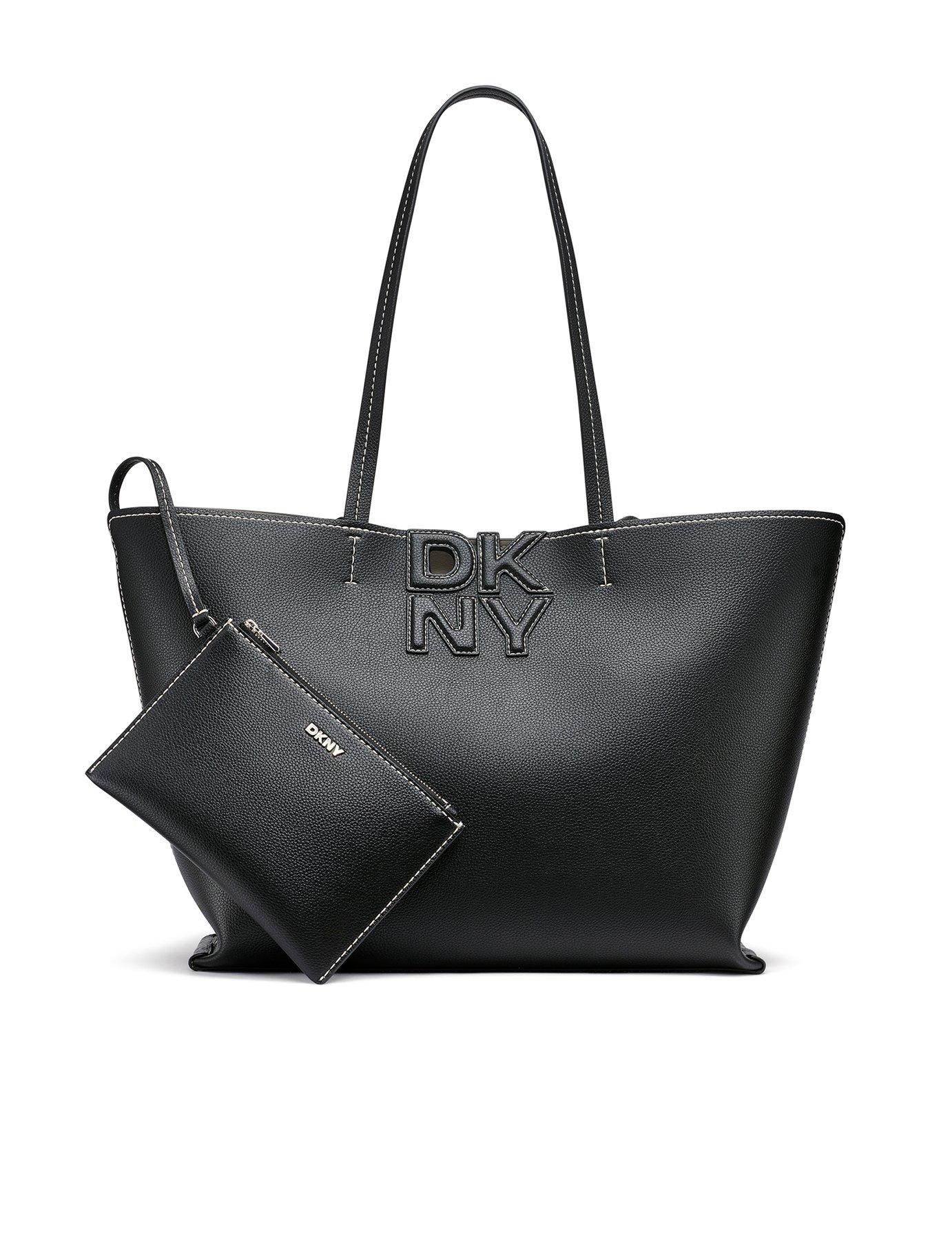 Carousell Dkny Silver Tote Bag DKNY Nicole Tote Bag Black Very