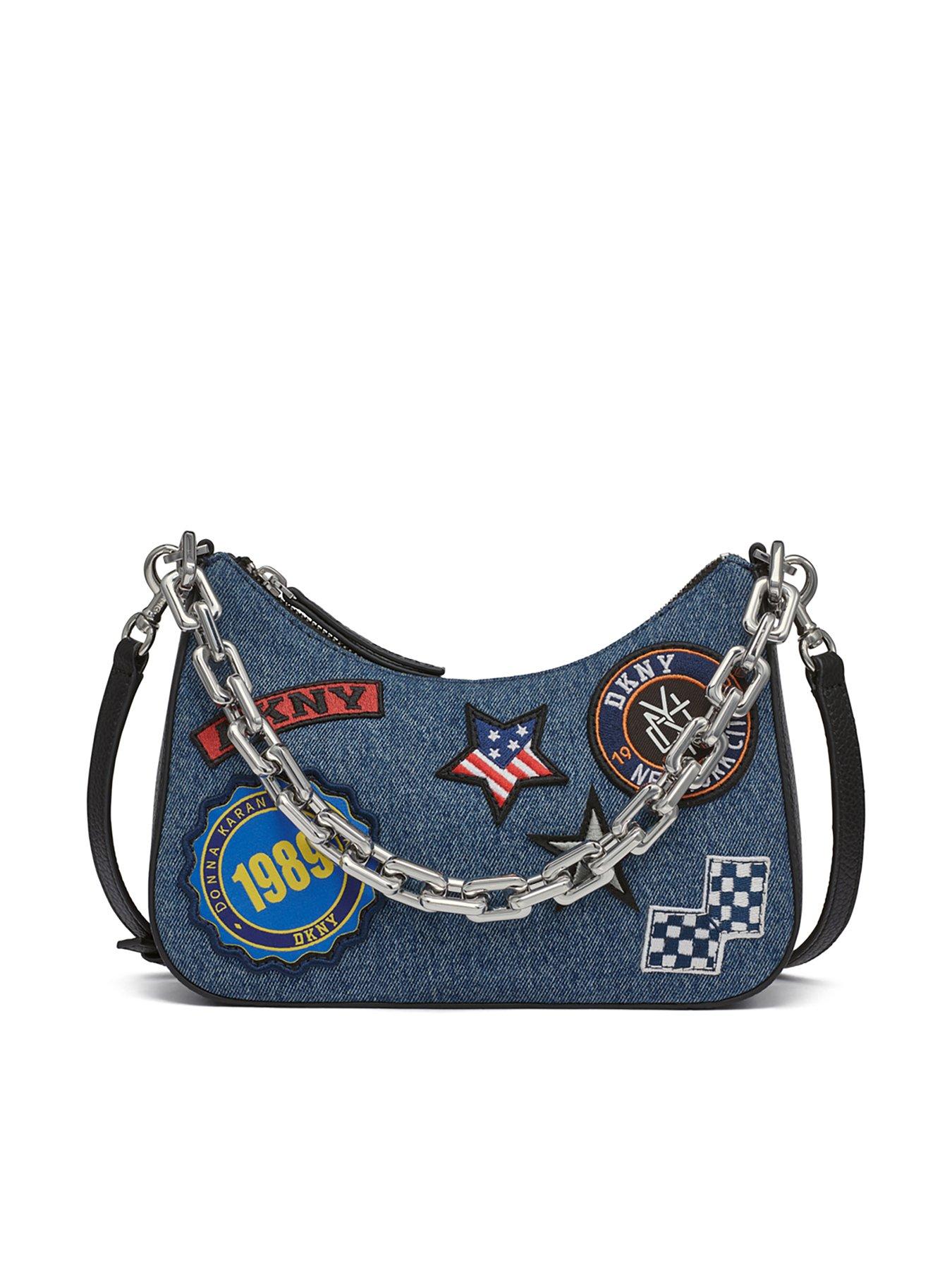 DKNY 1989 Capsule Demi Crossbody Bag Blue Very