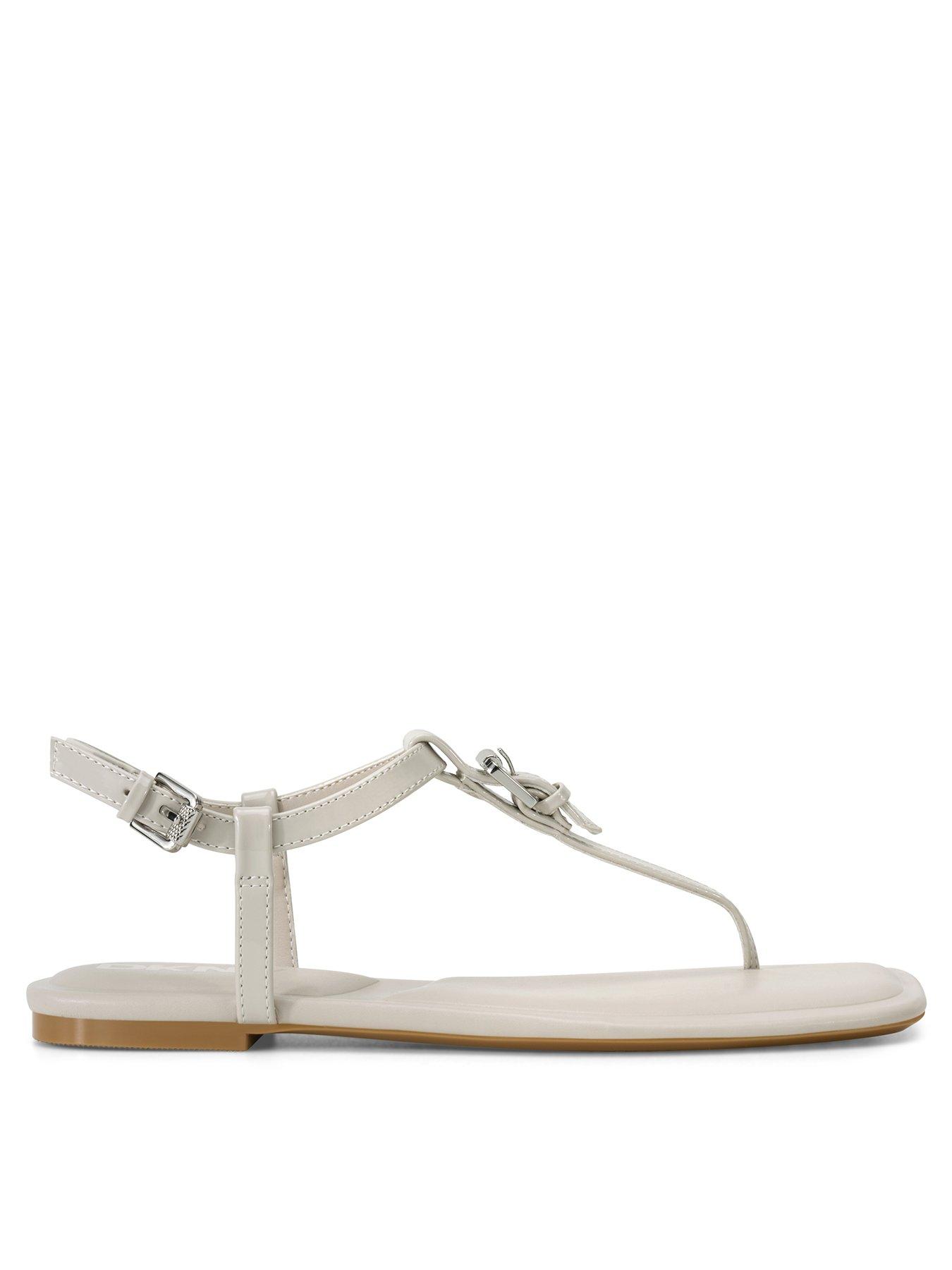 undefined Datto Flat Thong Sandals - White