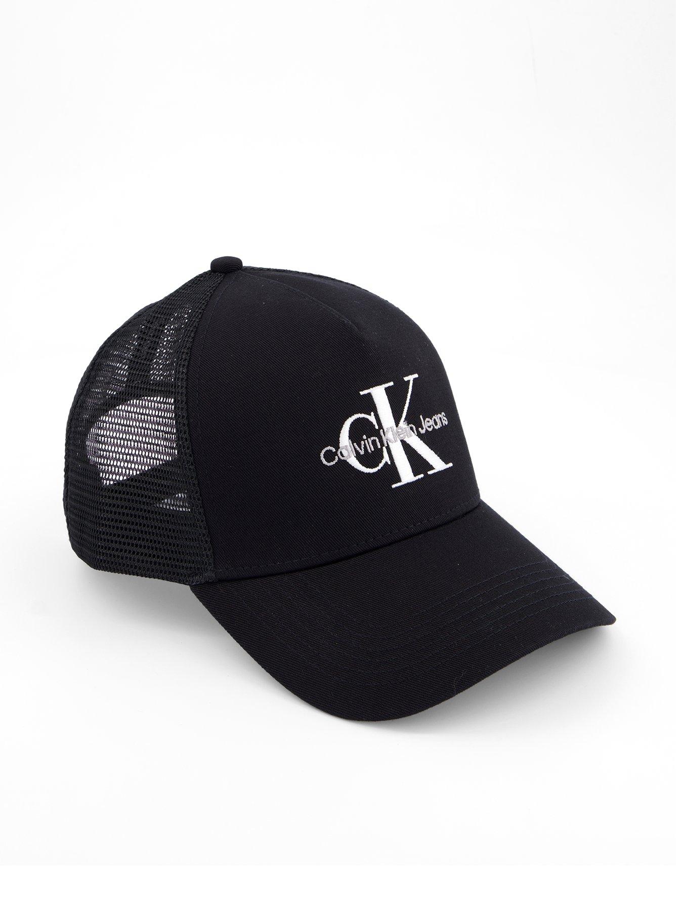 undefined Monologo Trucker Cap - Black
