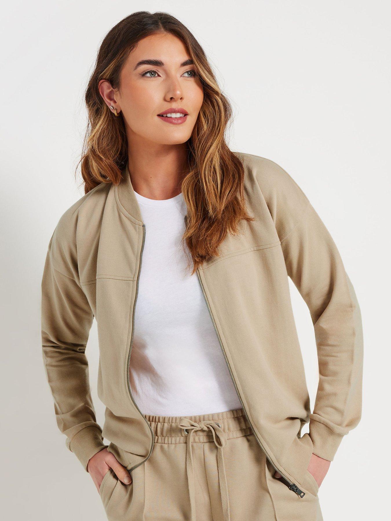 undefined Tall Stone Bomber Jacket