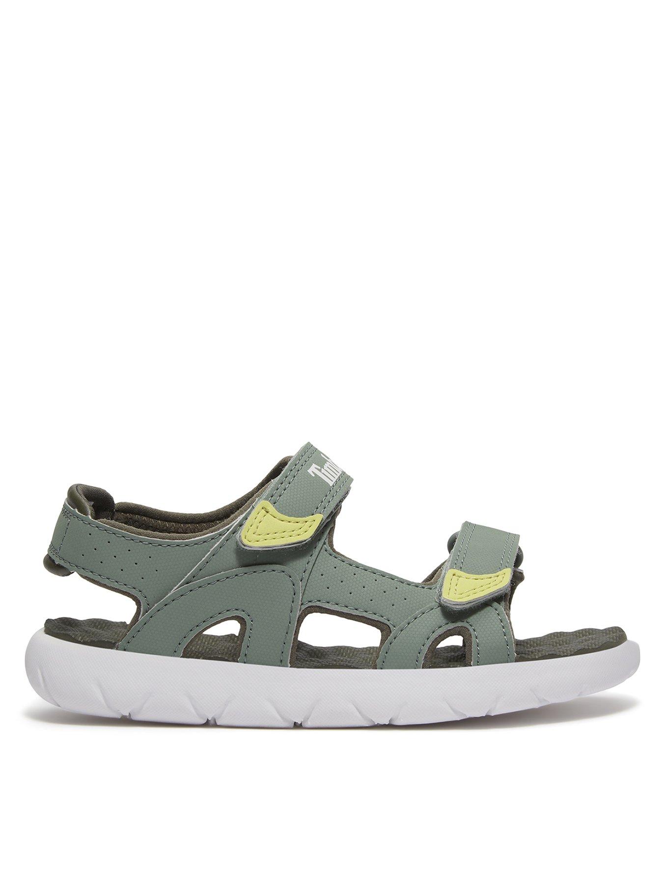 undefined Perkins Row Backstrap Sandals - Green