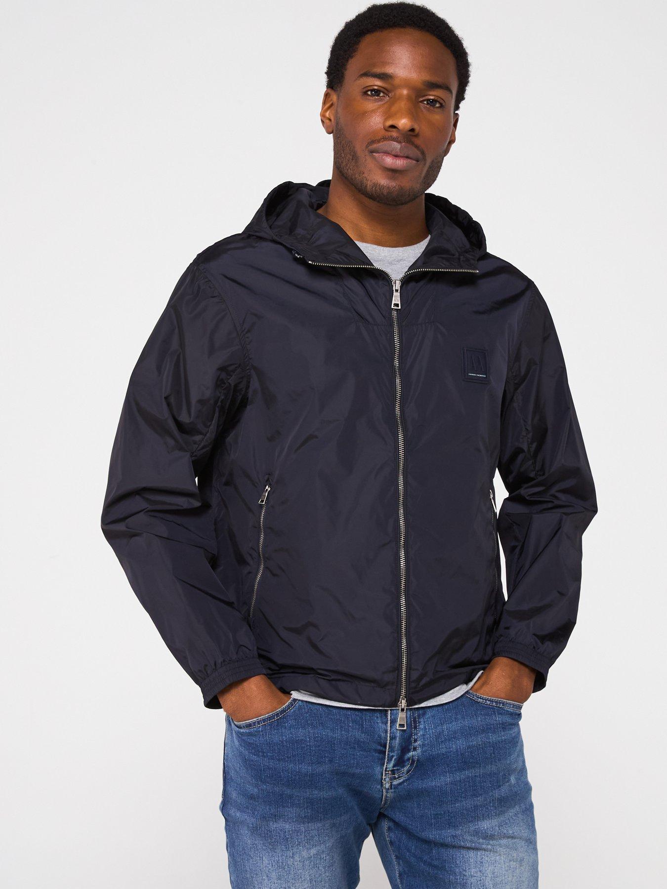 undefined Nylon Winderbreaker Jacket - Navy