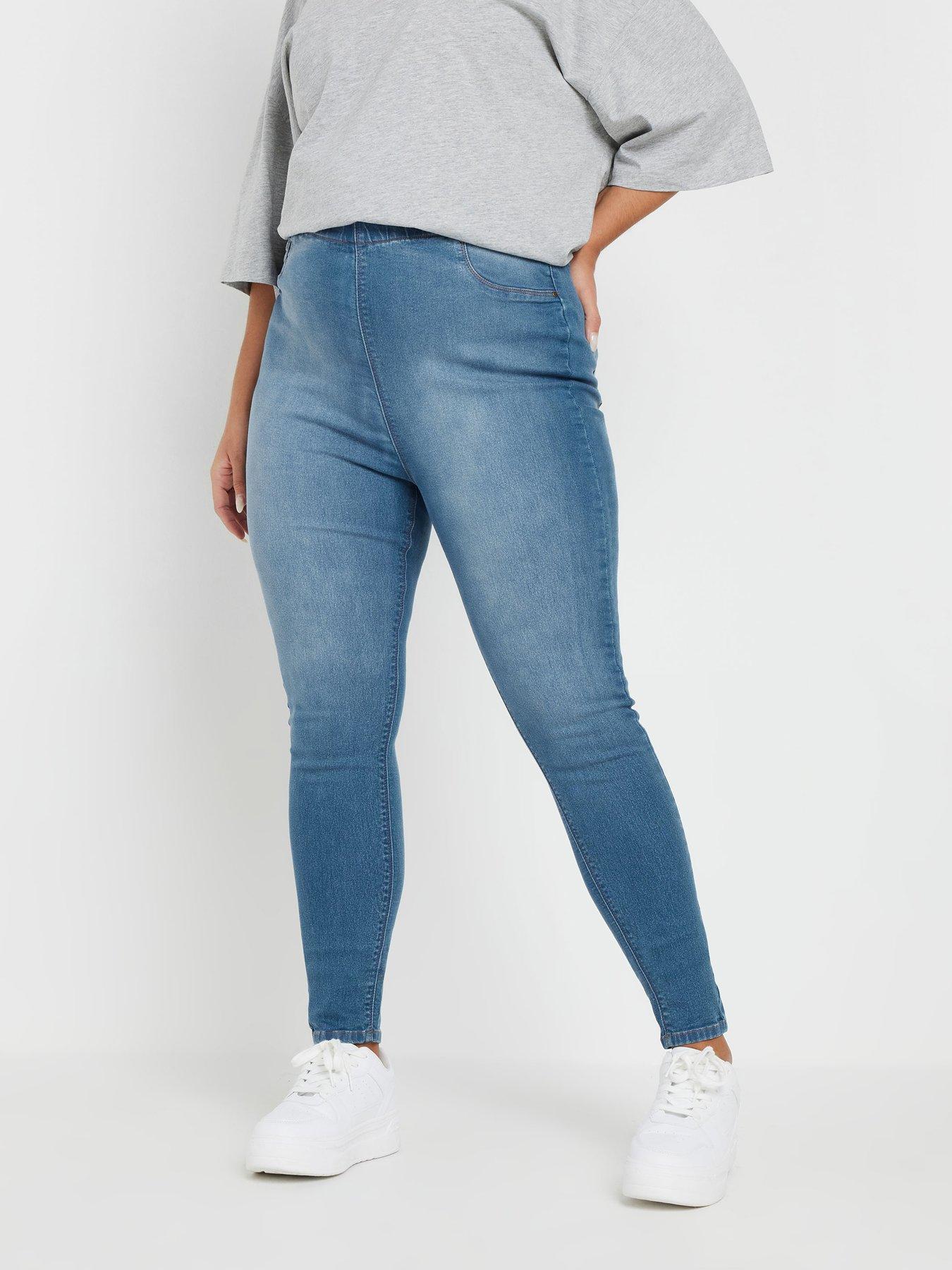 undefined Curve Jenny Jegging 30" - Blue