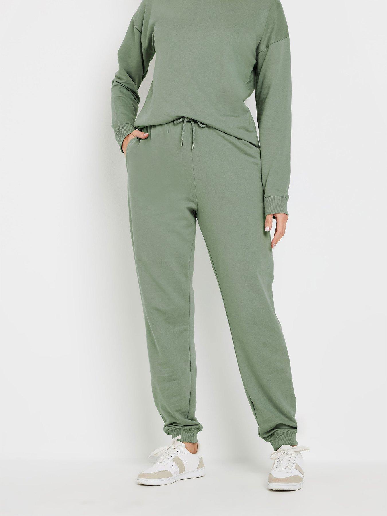 Image 1 of 4 of Long Tall Sally Cuffed Jogger 34" - Green