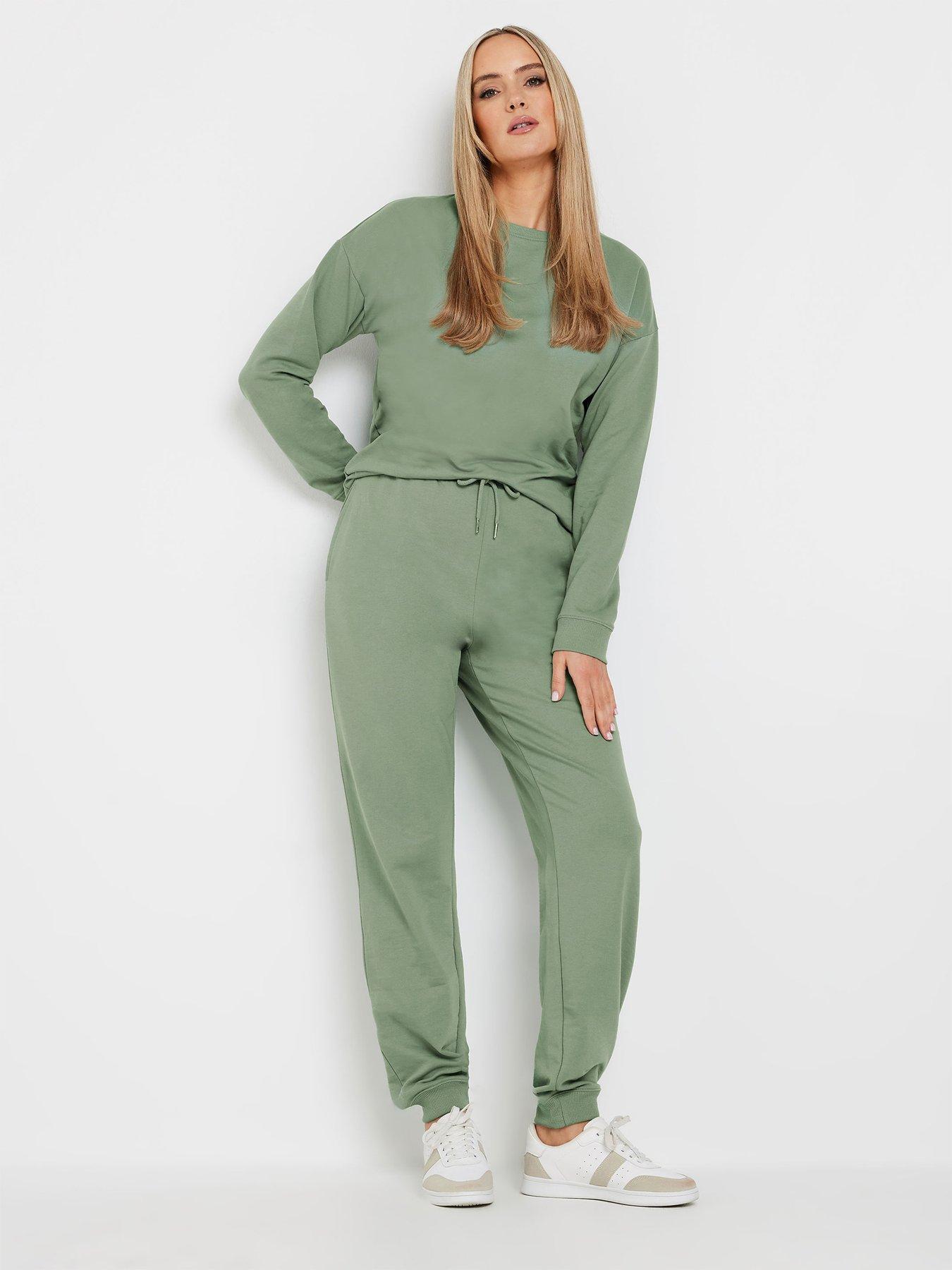Image 3 of 4 of Long Tall Sally Cuffed Jogger 34" - Green