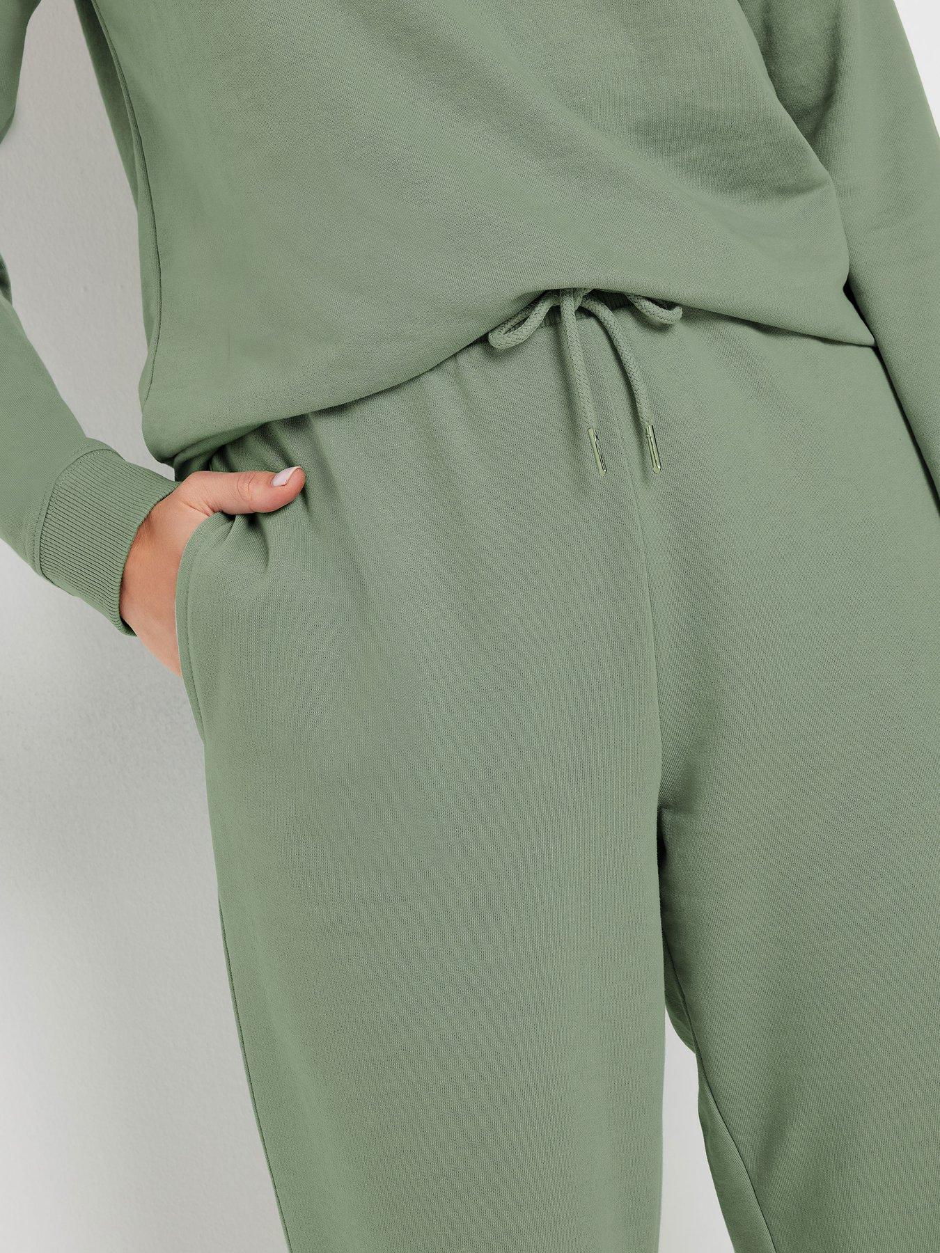 Image 4 of 4 of Long Tall Sally Cuffed Jogger 34" - Green