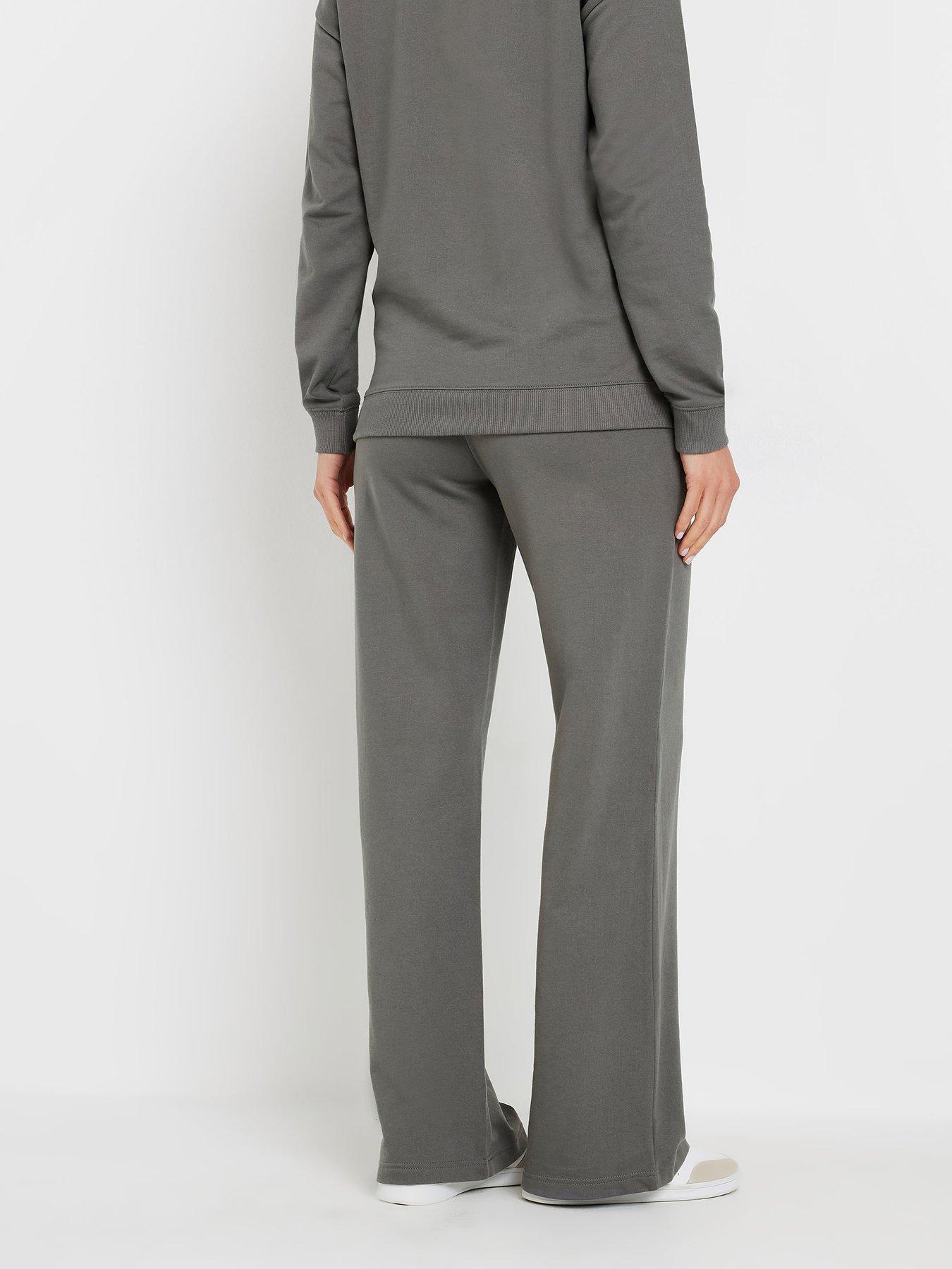 Image 2 of 4 of Long Tall Sally Wide Leg Jogger 36" - Grey