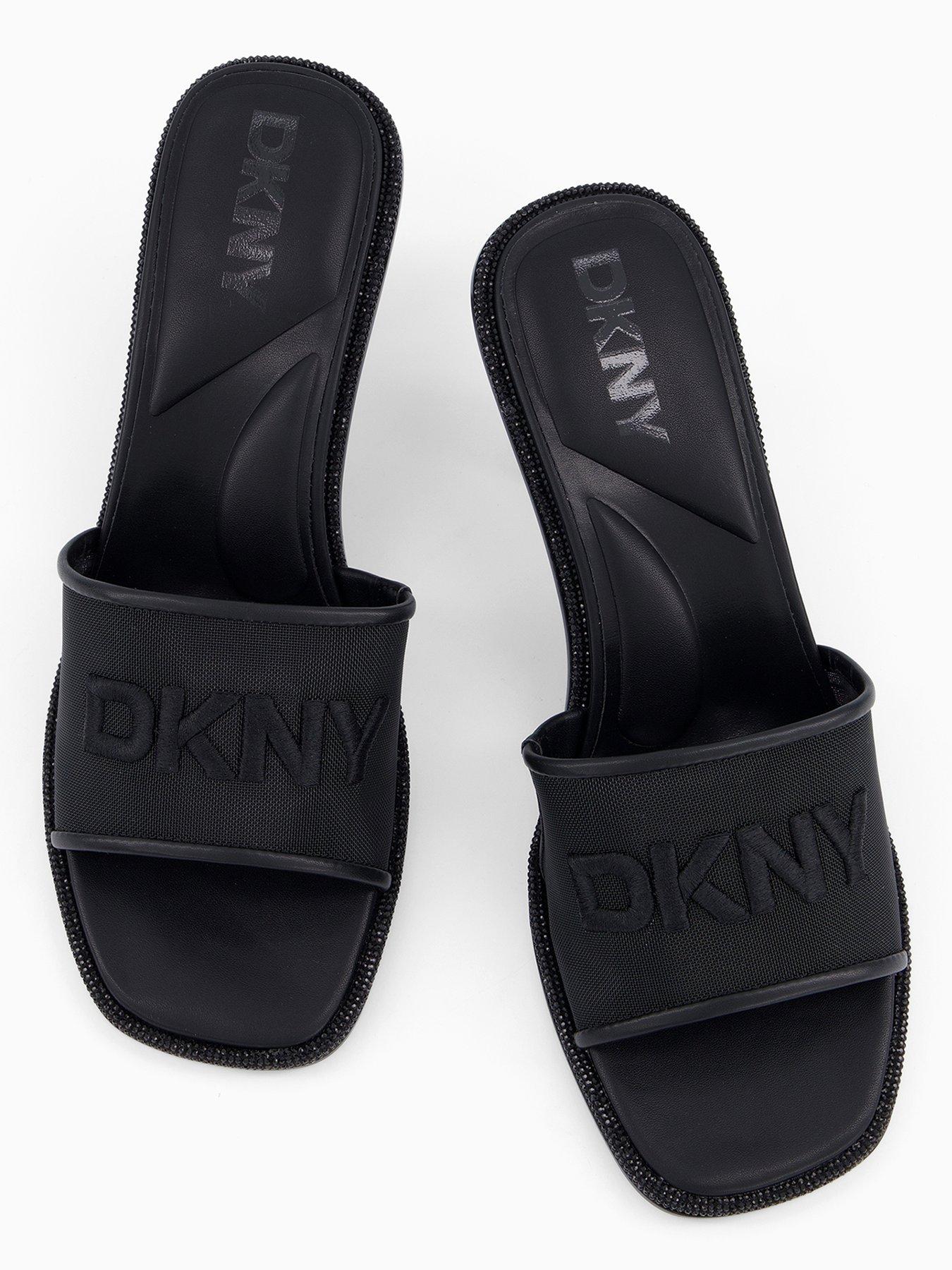 Image 3 of 5 of DKNY Radcliff Sandal Heeled Mule - Black