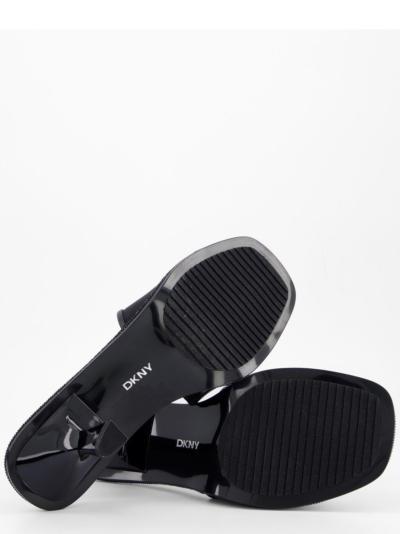 Image 4 of 5 of DKNY Radcliff Sandal Heeled Mule - Black
