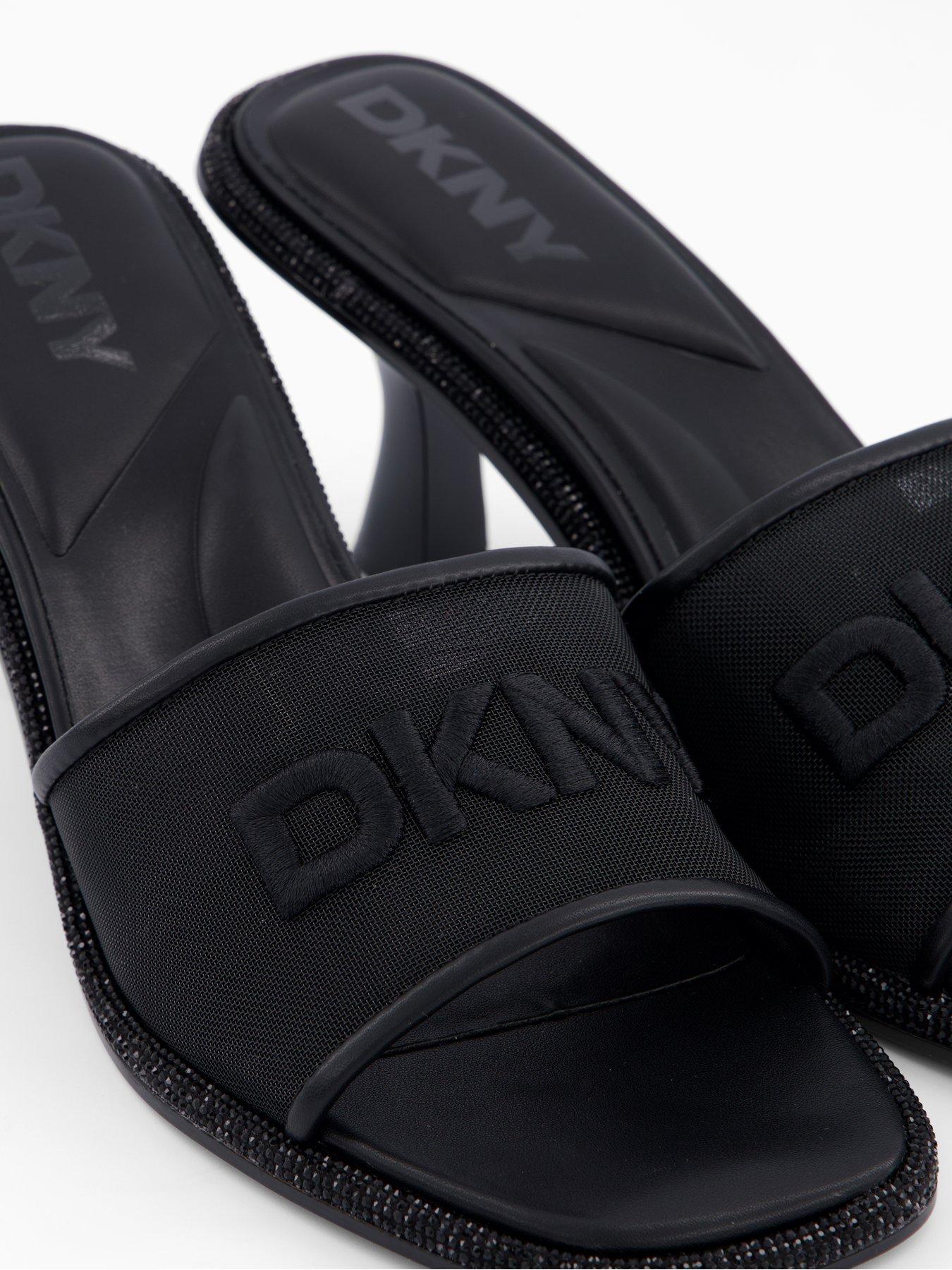 Image 5 of 5 of DKNY Radcliff Sandal Heeled Mule - Black
