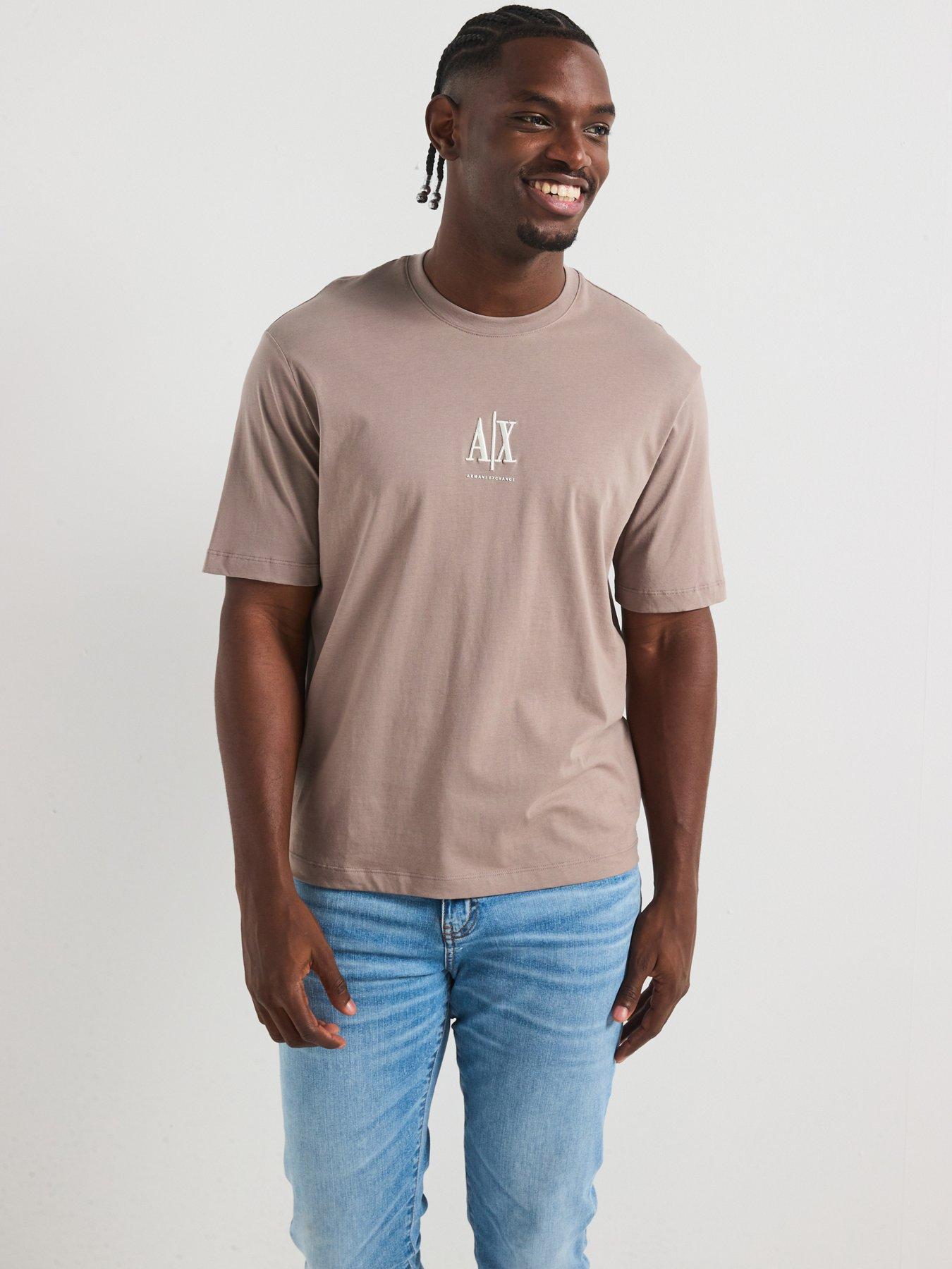 undefined Icon Project Crew Neck T-Shirt - Beige