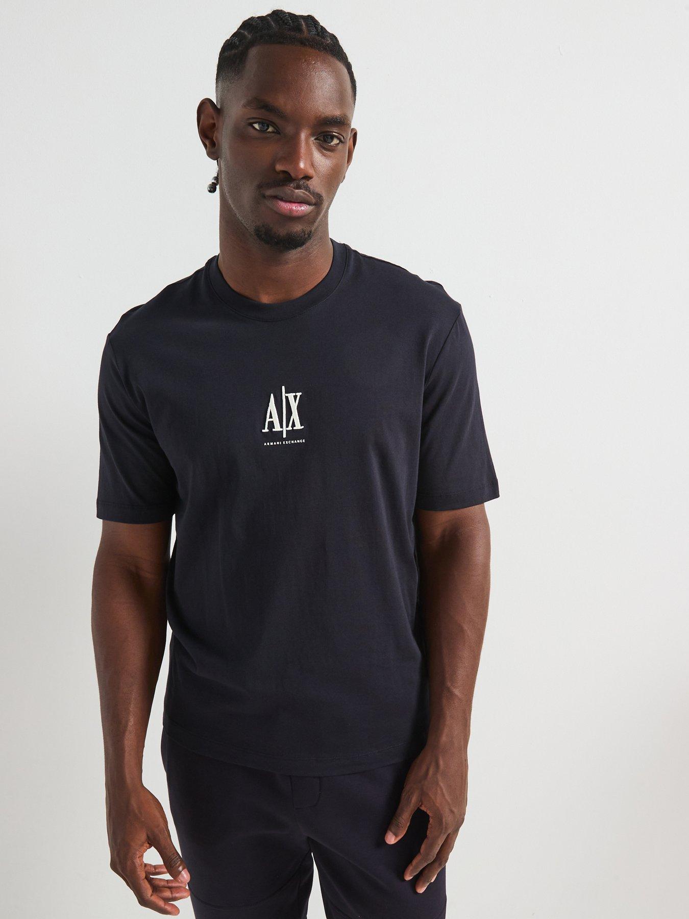 undefined Icon Project Crew Neck T-Shirt - Navy