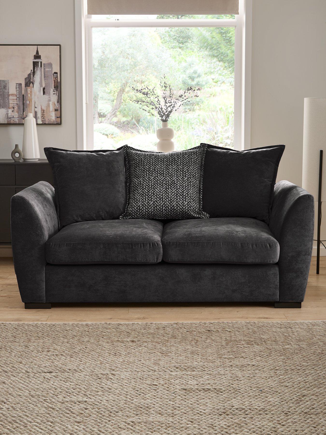 Very Home Havana Fabric 2 Seater Scatterback Sofa - FSC Certified
