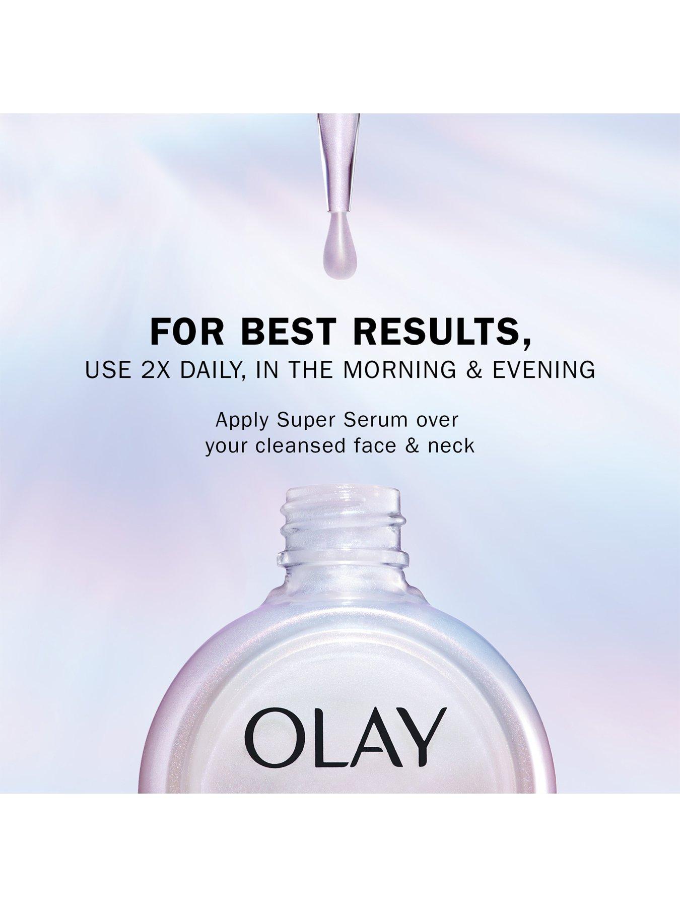 Image 2 of 7 of Olay Super Serum, Hydrating Face Serum, Vitamin C &amp; Niacinamide 30ml