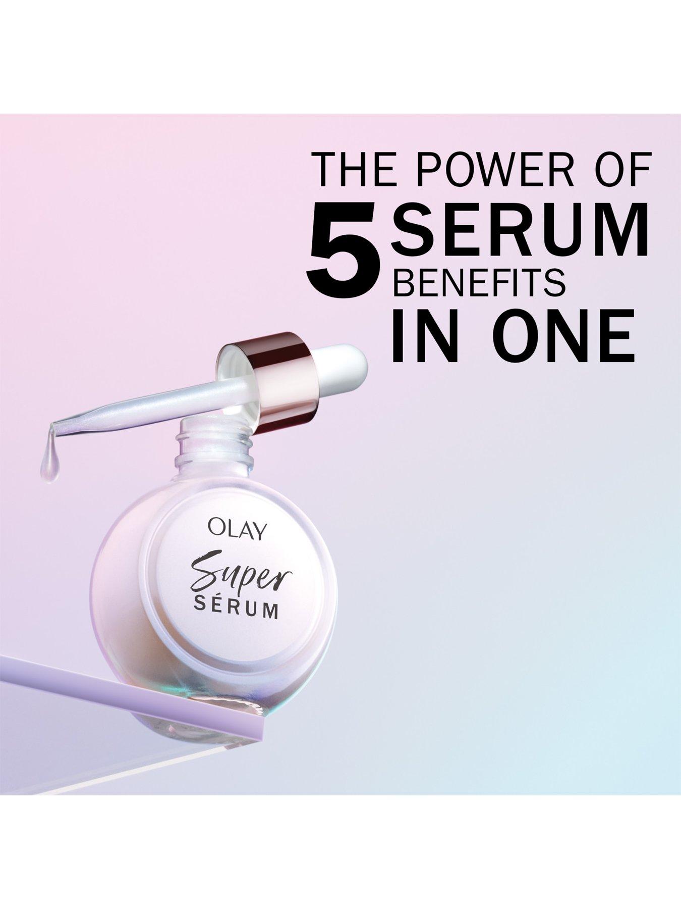 Image 5 of 7 of Olay Super Serum, Hydrating Face Serum, Vitamin C &amp; Niacinamide 30ml