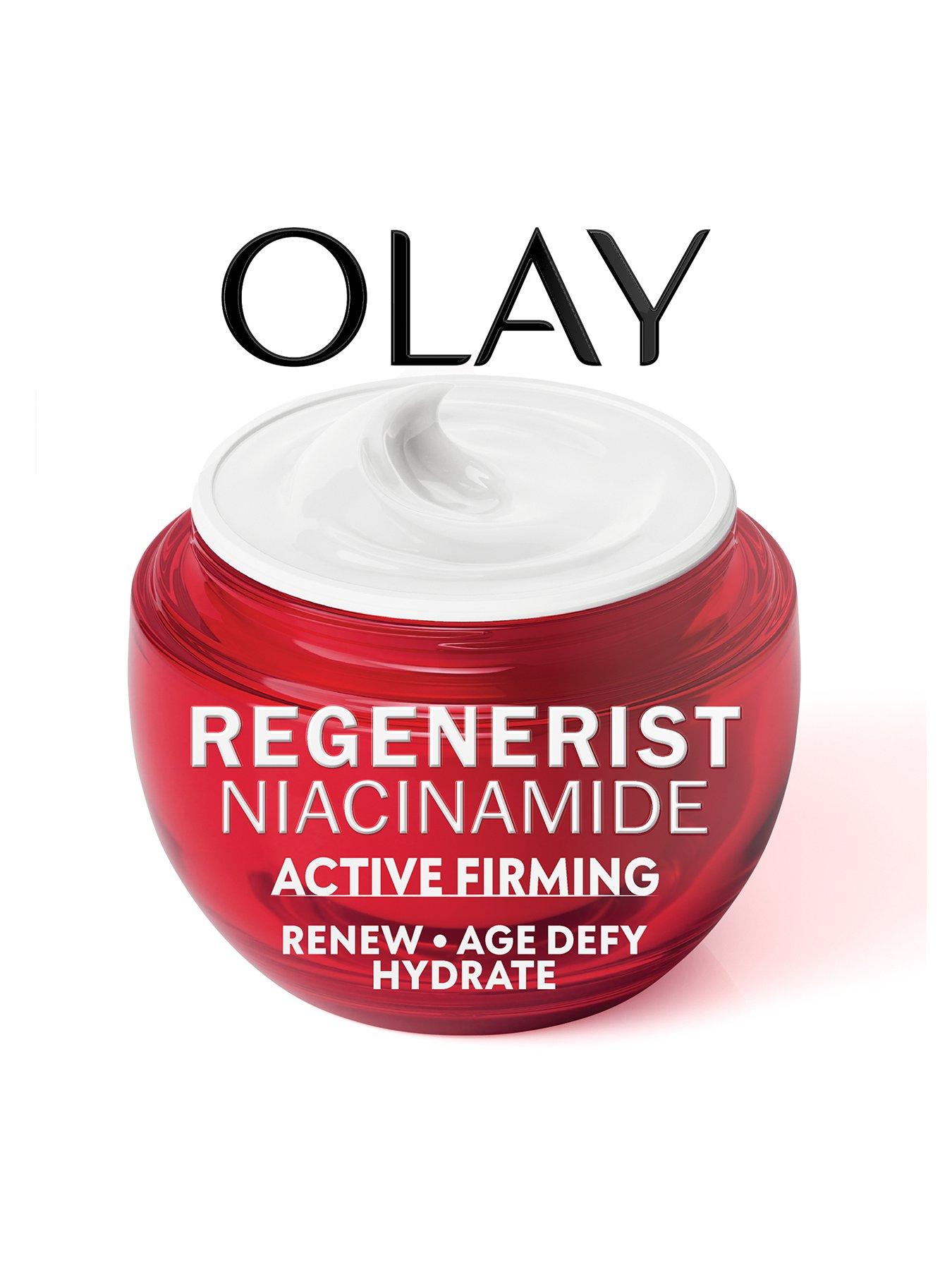 undefined Regenerist Niacinamide Day Cream Face Moisturiser. Anti Ageing Skincare, 50ml