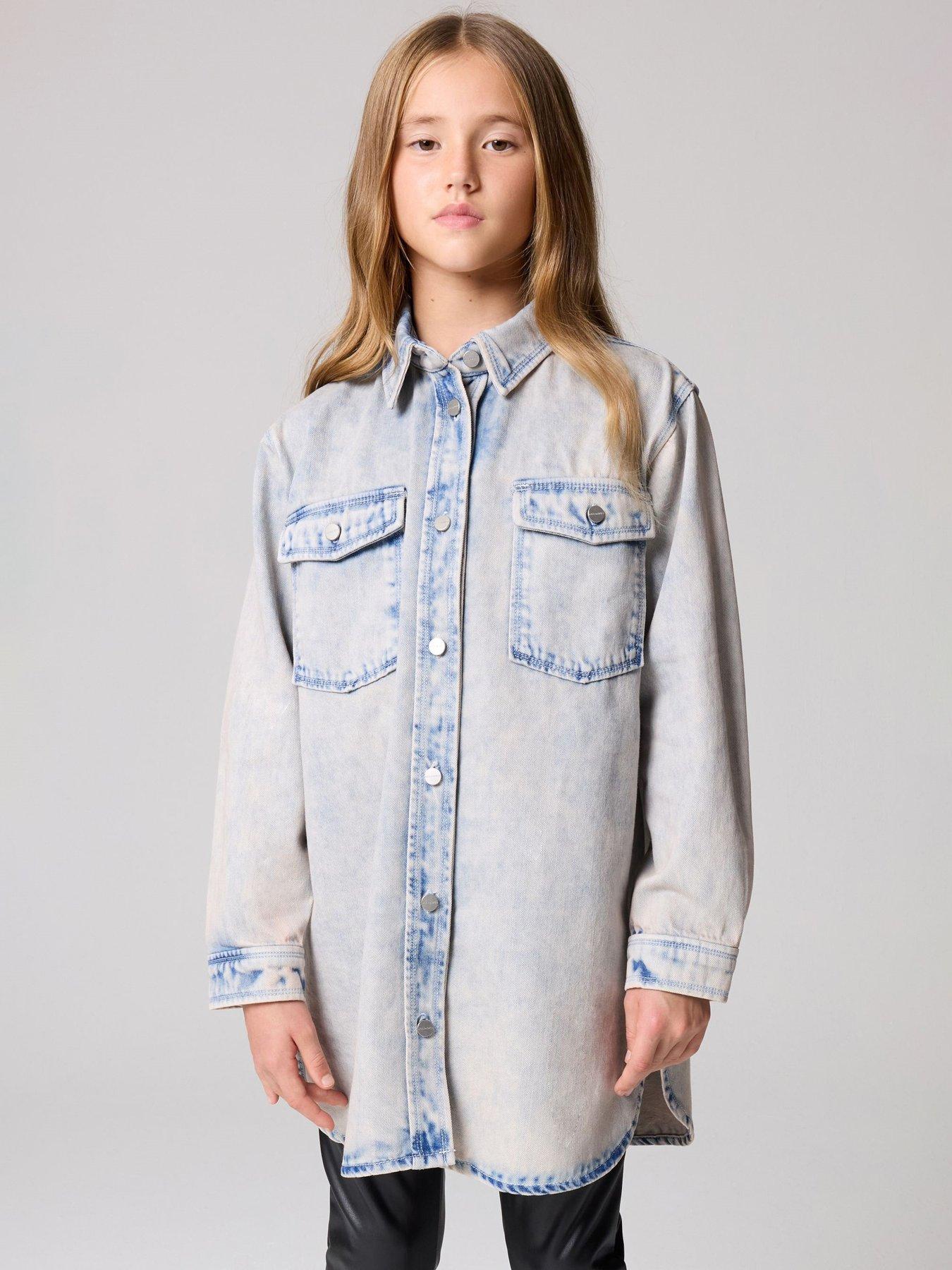 undefined All Saints Denim Shacket