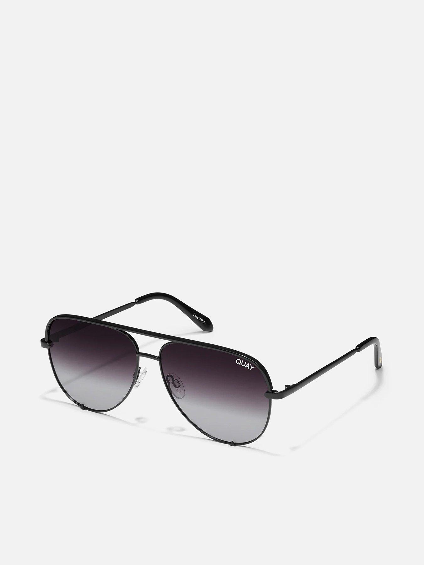 undefined High Key Sunglasses - Black