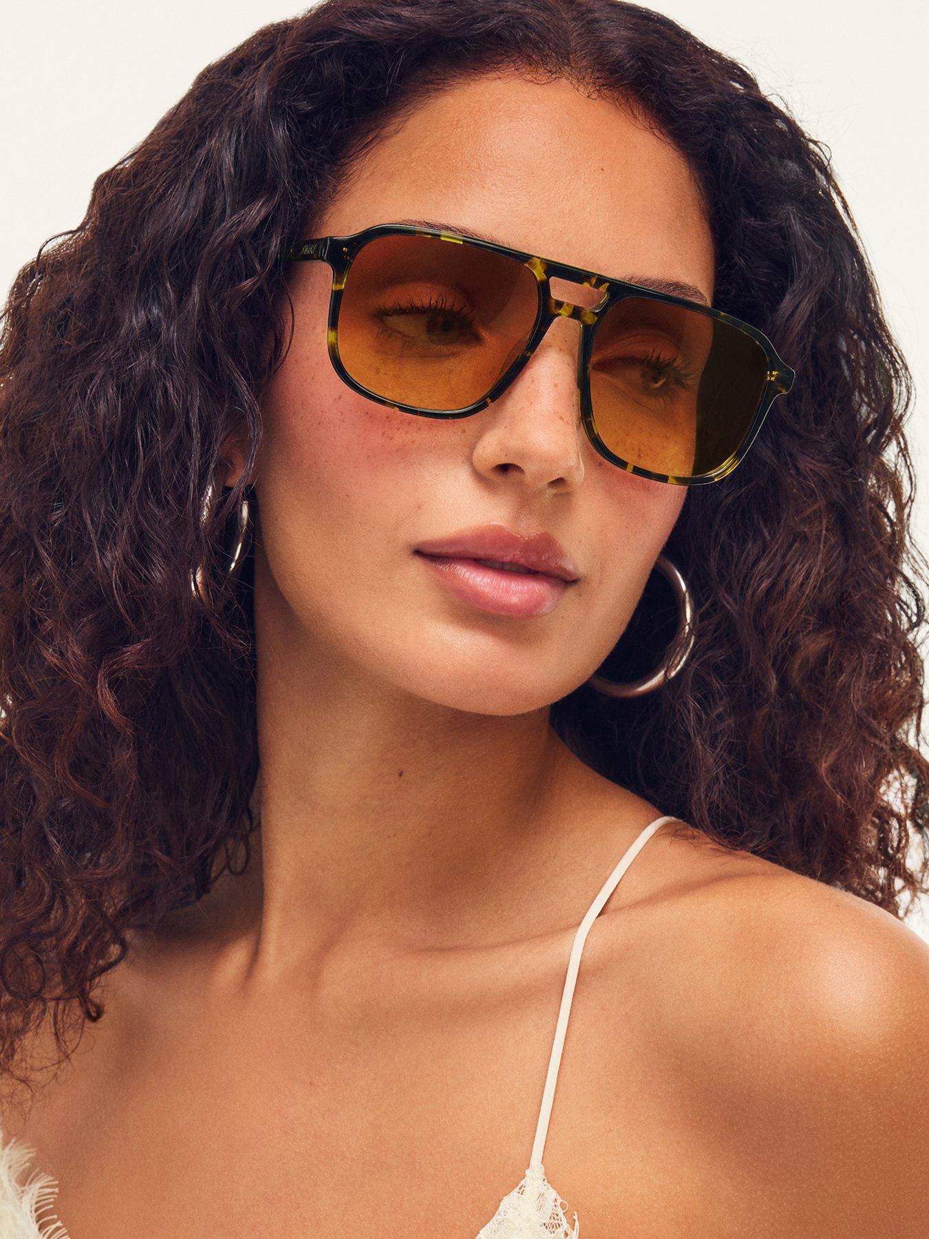 QUAY AUSTRALIA On The Fly Sunglasses - Tort