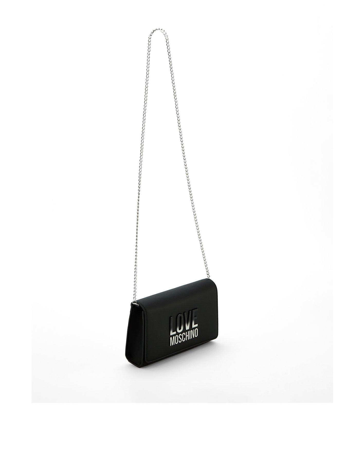 Image 2 of 4 of LOVE MOSCHINO Ombre Logo Cross Body - Black