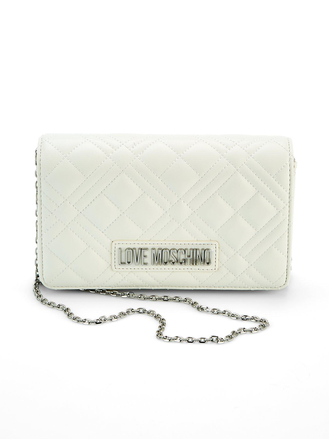 undefined Quilted Small Bag - White