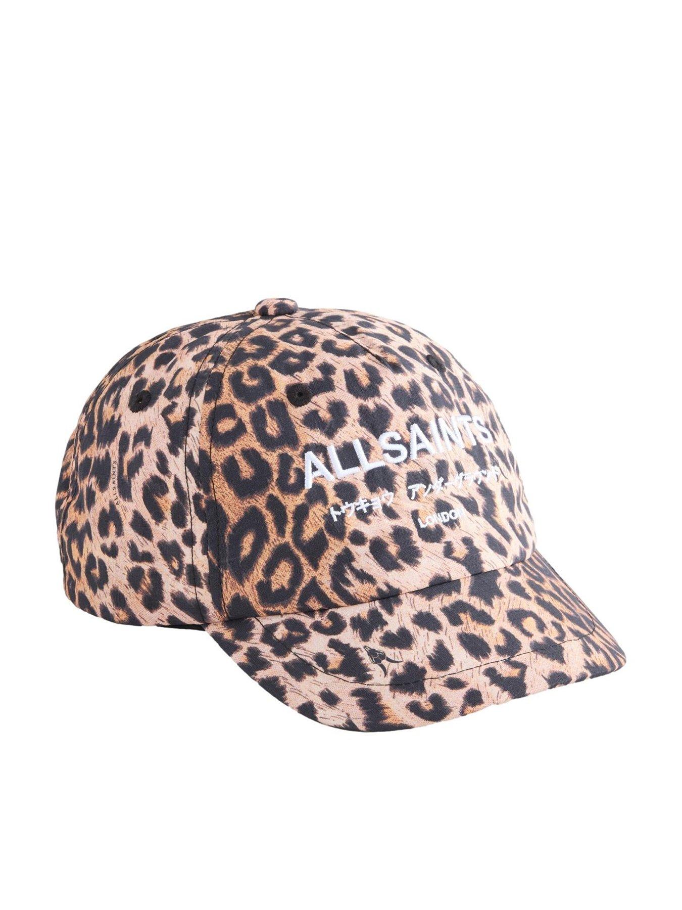 undefined All Saints Girls Leopard Cap - Brown