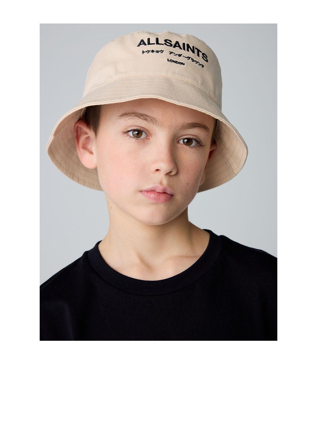 undefined All Saints Bucket Hat - Stone
