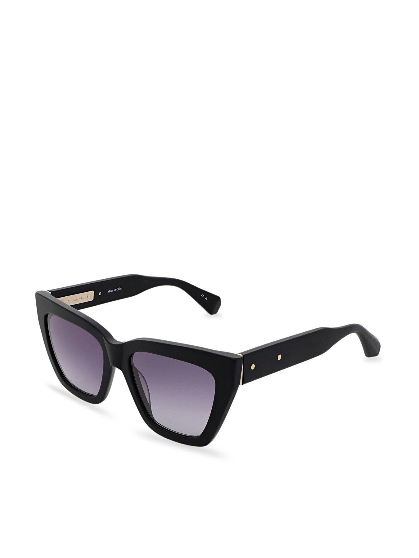 undefined Minerva Square Frame Sunglass - Black