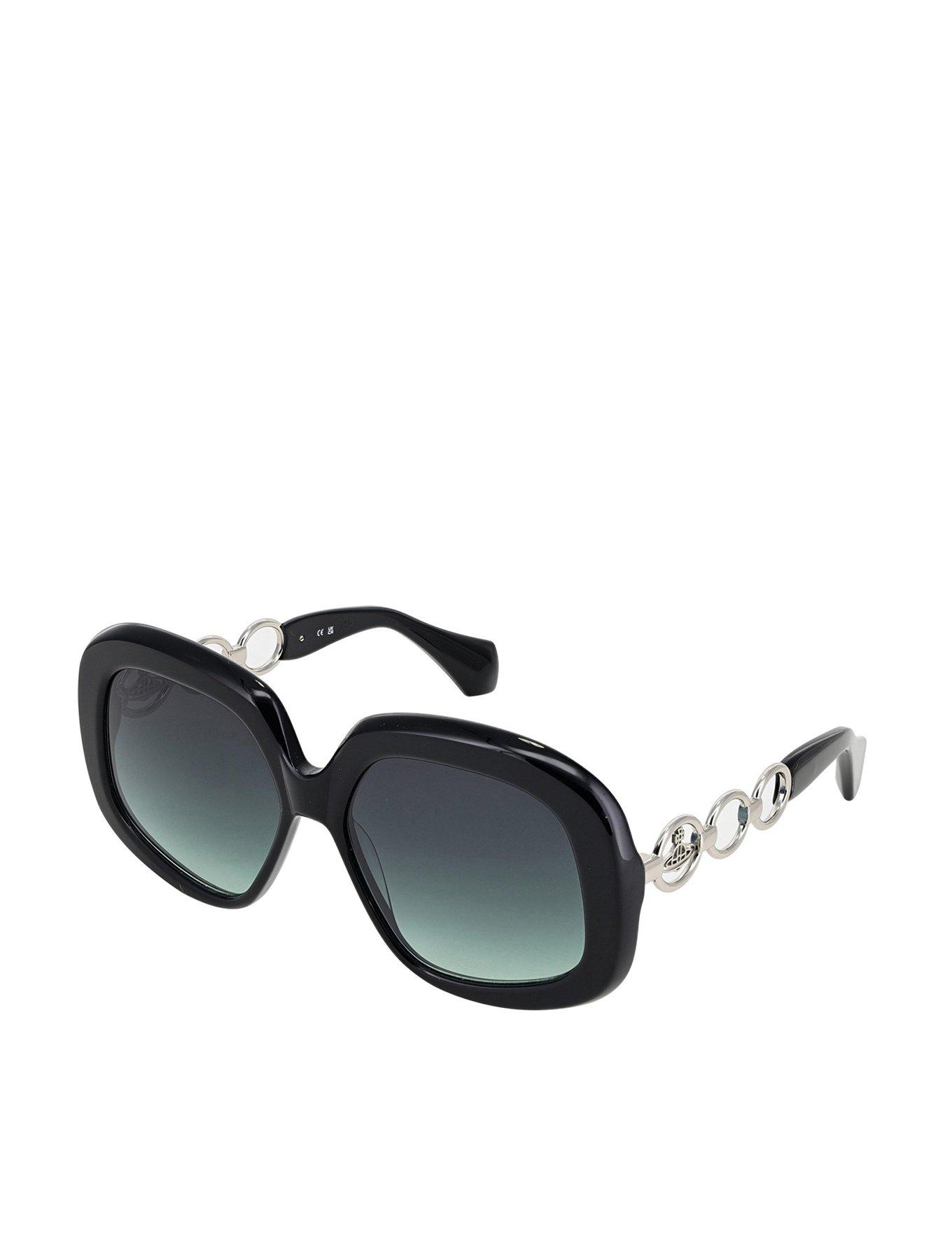 undefined Oversized Sunglasses - Black