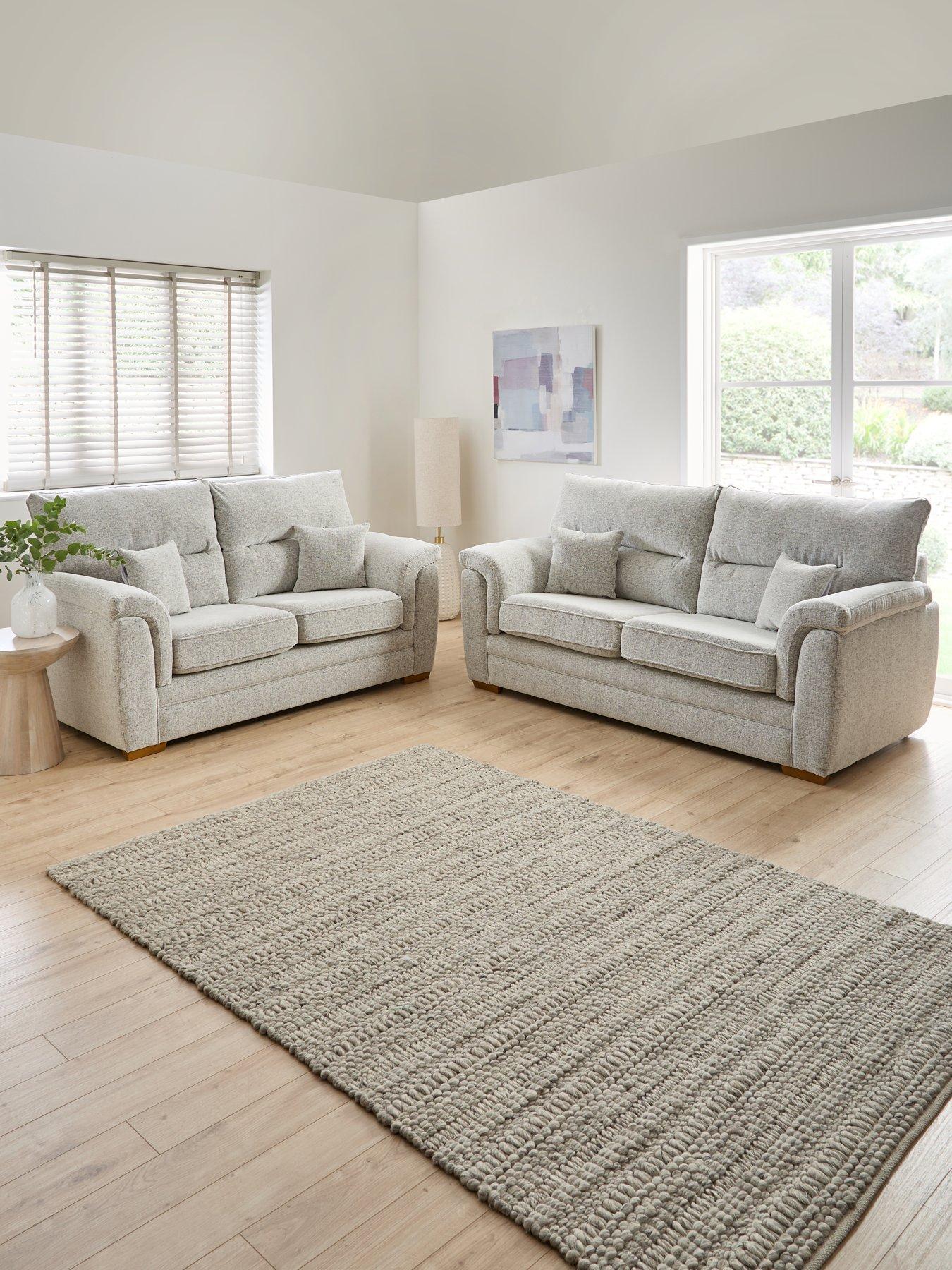 Image 1 of 7 of Very Home Padstow&nbsp;Fabric 3 + 2 Seater Sofa Set (Buy &amp; SAVE!)