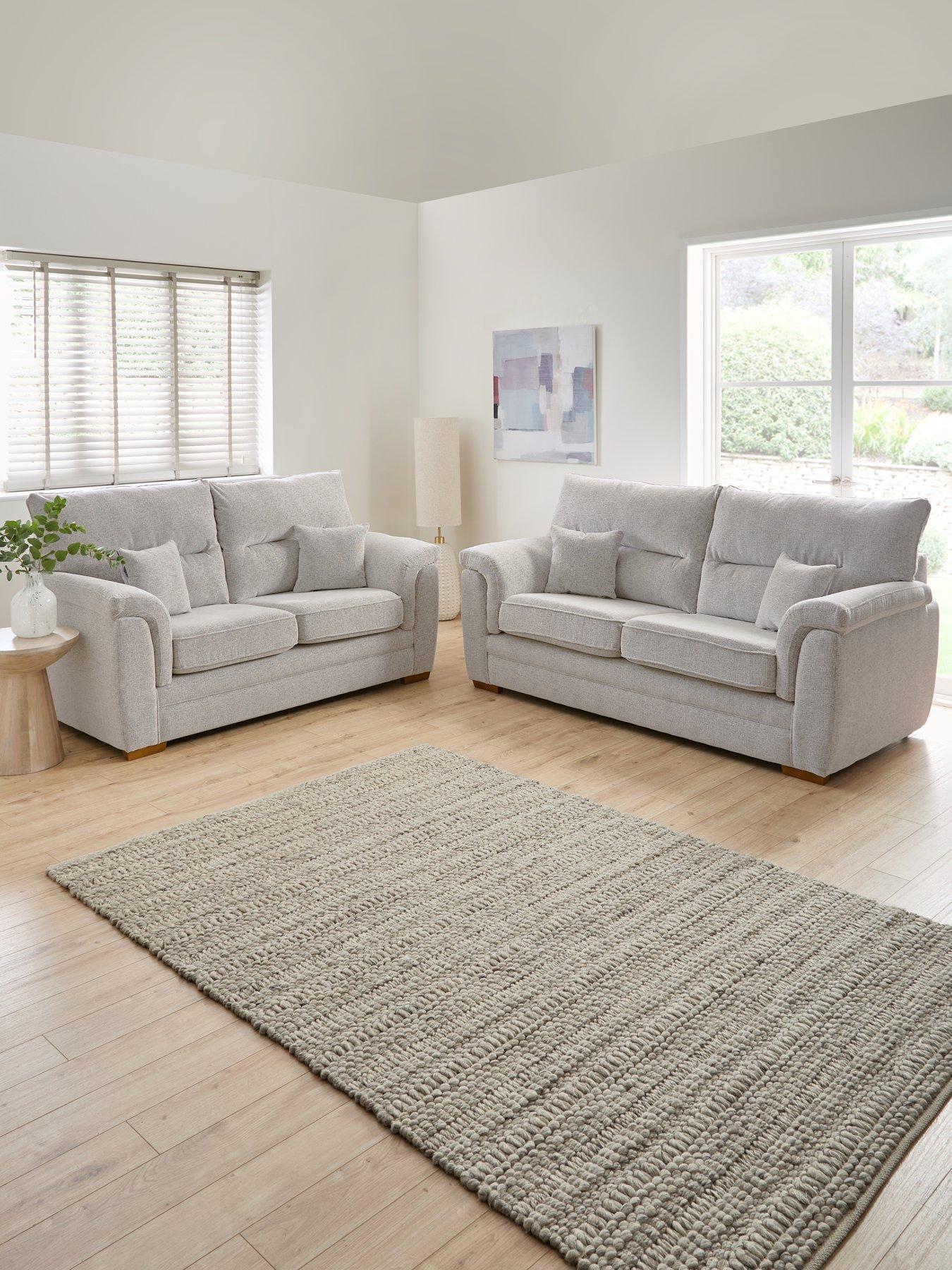 Very Home Padstow Fabric 3 + 2 Seater Sofa Set (Buy  &  SAVE!) - Made to order in the UK
