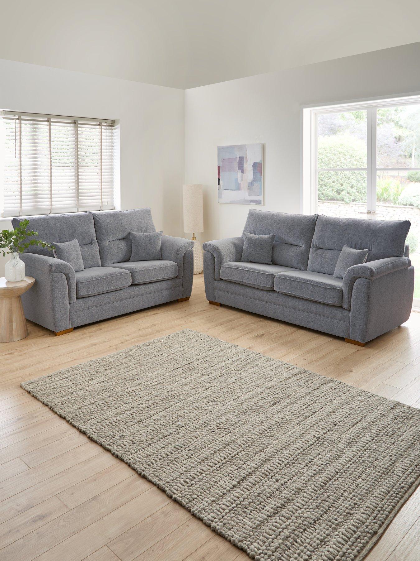 undefined Padstow Fabric 3 + 2 Seater Sofa Set (Buy  &  SAVE!)