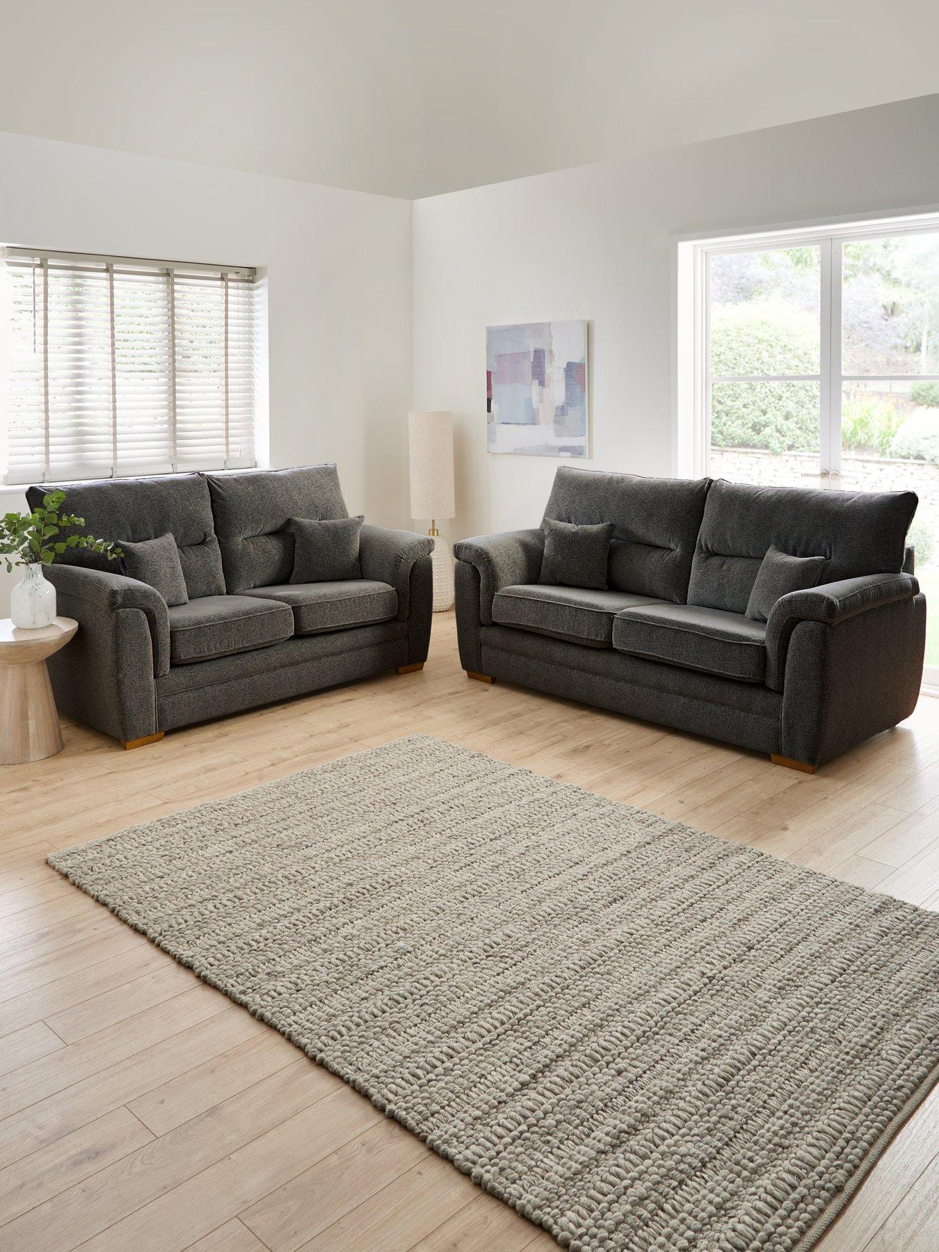 undefined Padstow Fabric 3 + 2 Seater Sofa Set (Buy  &  SAVE!)