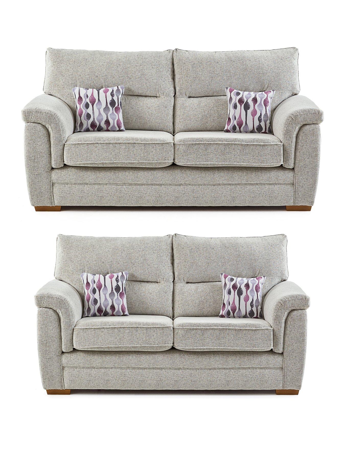 Image 2 of 7 of Very Home Padstow&nbsp;Fabric 3 + 2 Seater Sofa Set (Buy &amp; SAVE!)