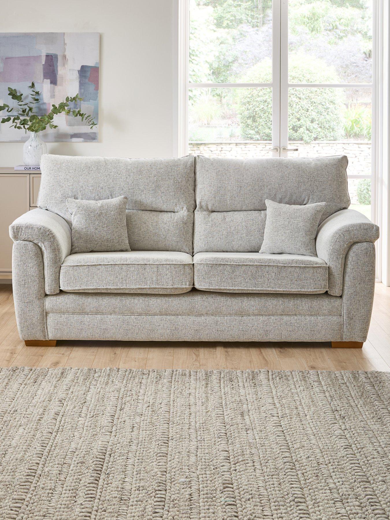 undefined Padstow Fabric 3 Seater Sofa