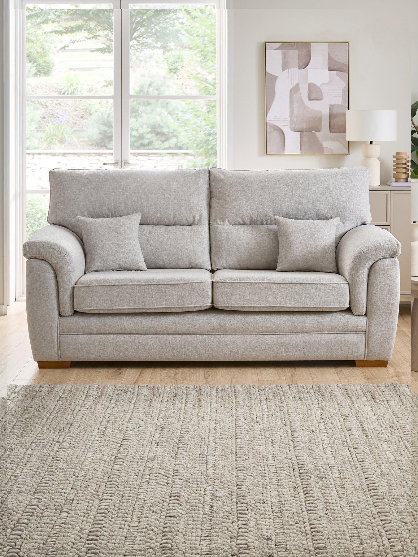 Very Home Padstow Fabric 3 Seater Sofa - Made to order in the UK