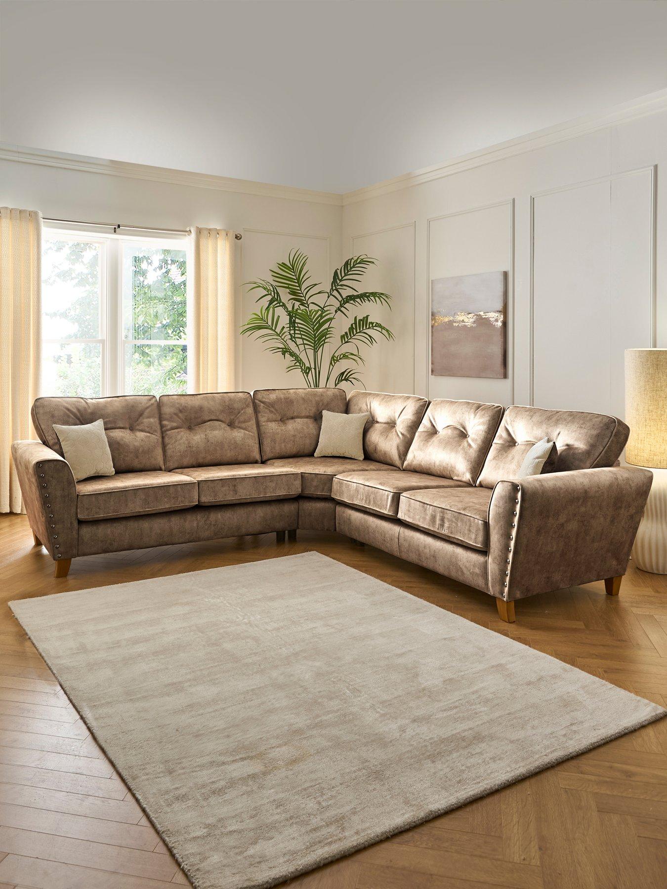undefined Amaya Fabric Corner Group Sofa
