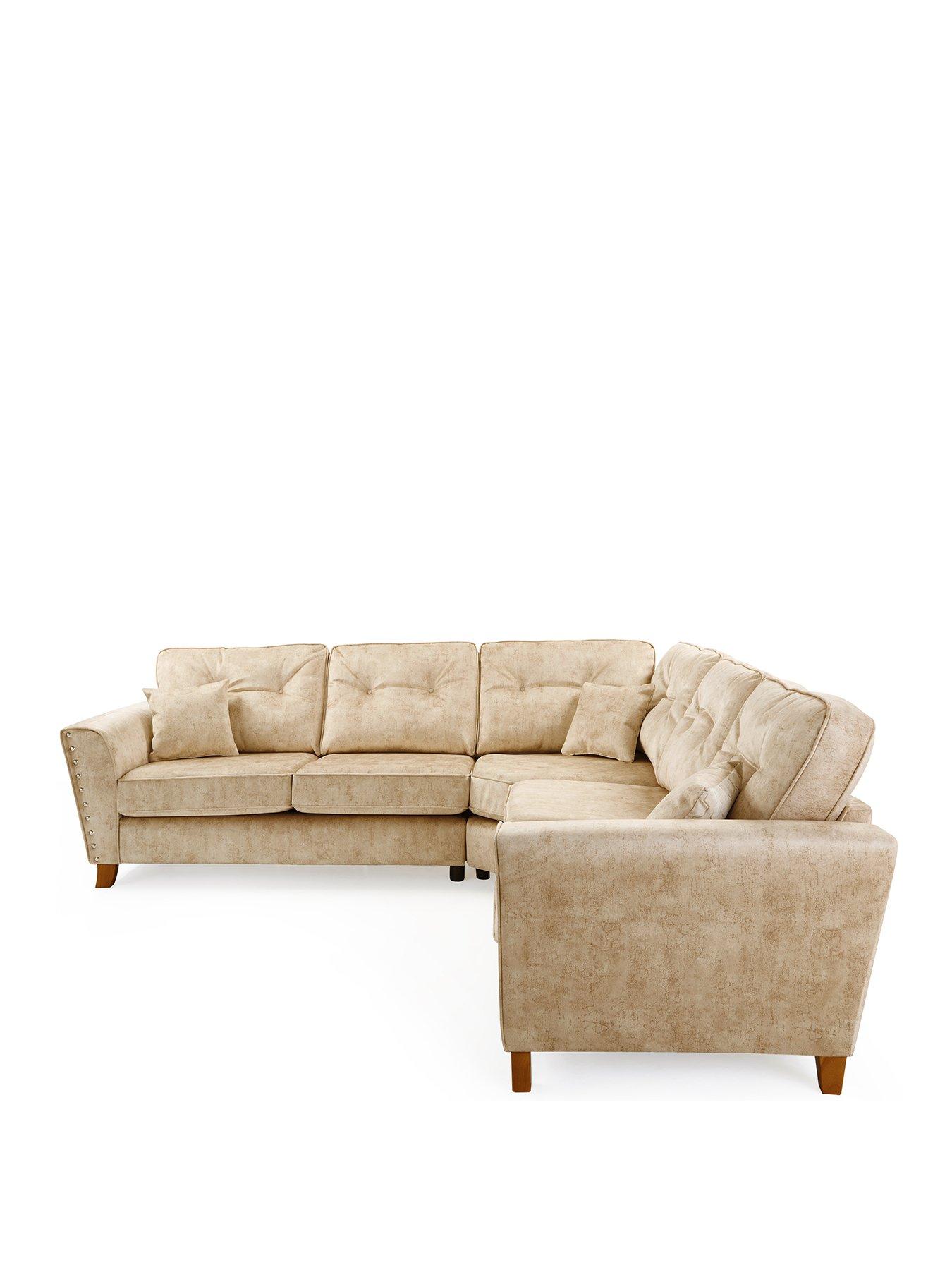 Image 3 of 7 of The Very Collection Amaya Fabric Corner Group Sofa&nbsp;- Made to order in the UK