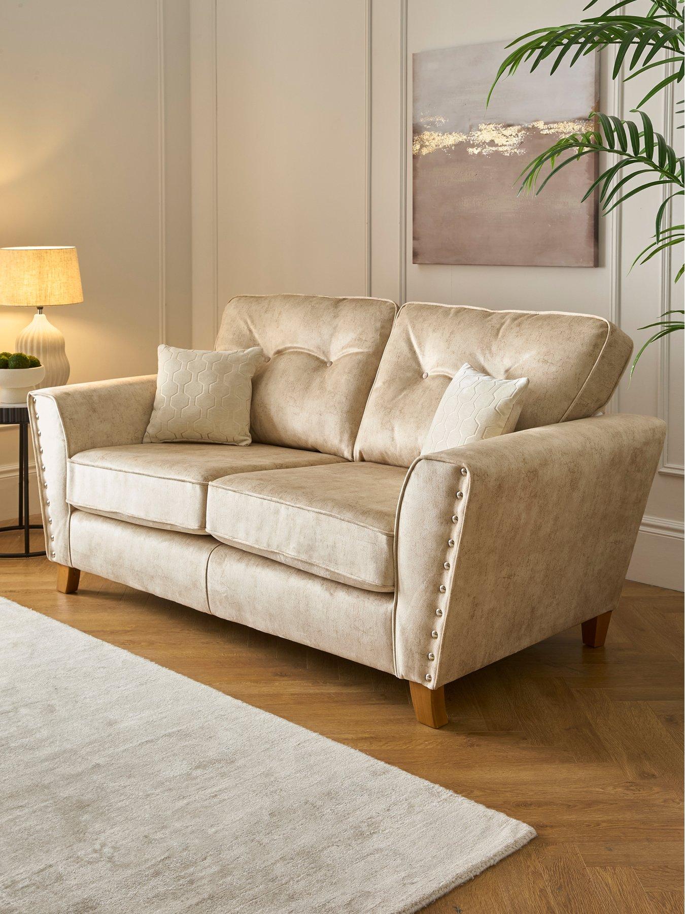 Very Home Amaya Fabric 2 Seater Sofa - Made to order in the UK