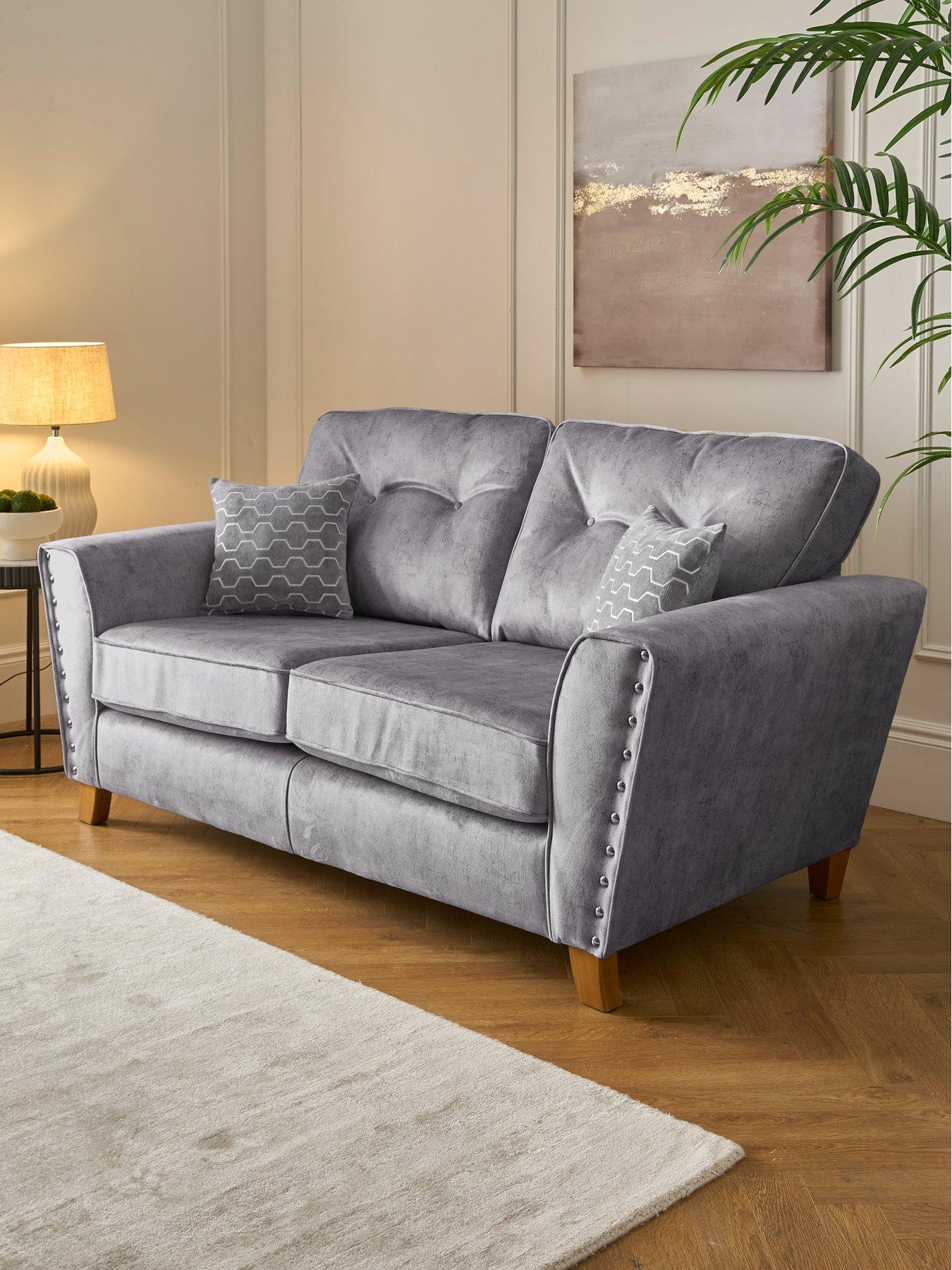 Very Home Amaya Fabric 2 Seater Sofa - Made to order in the UK