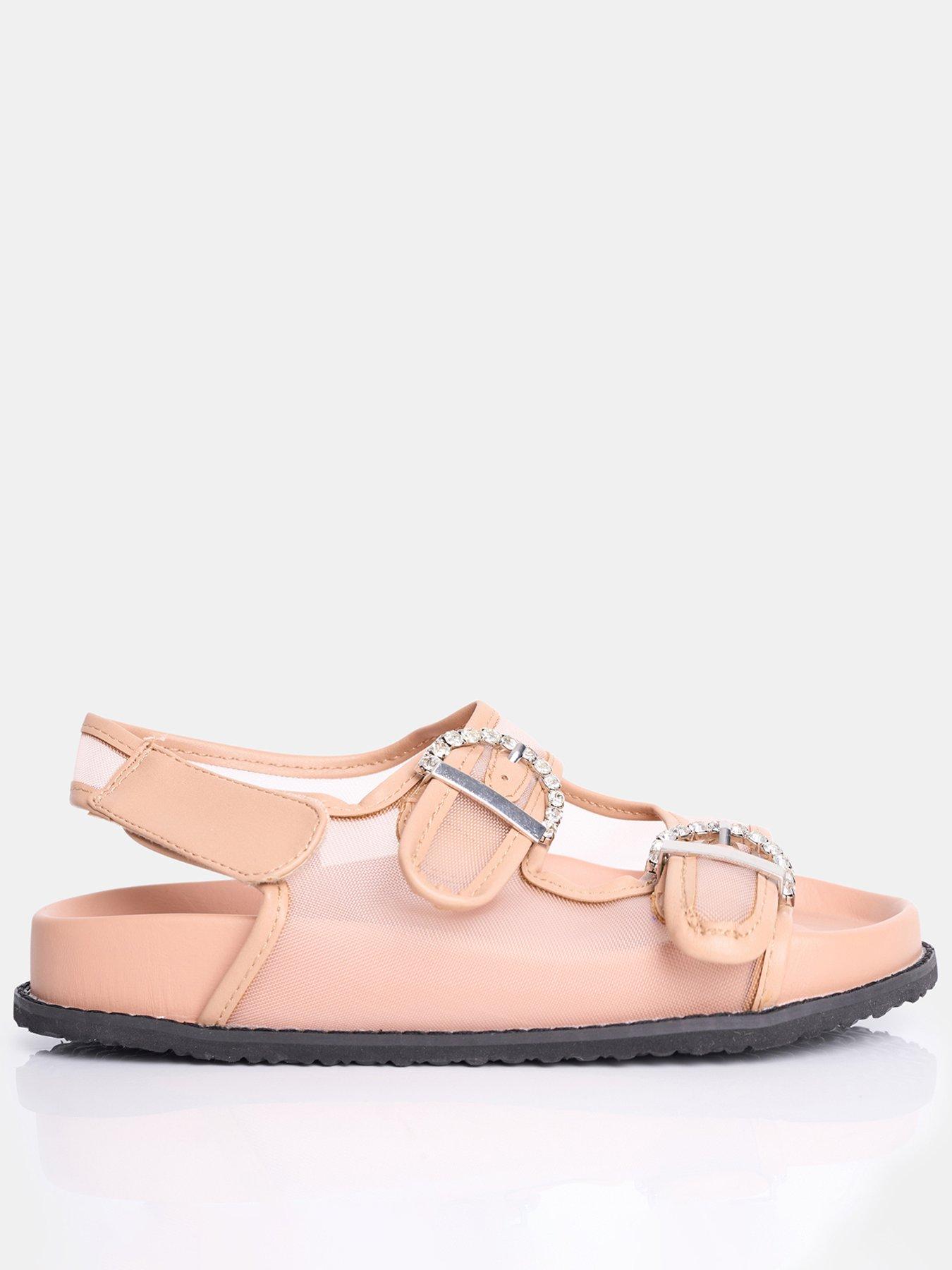 public-desire-fuda-mesh-flat-sandal-nude