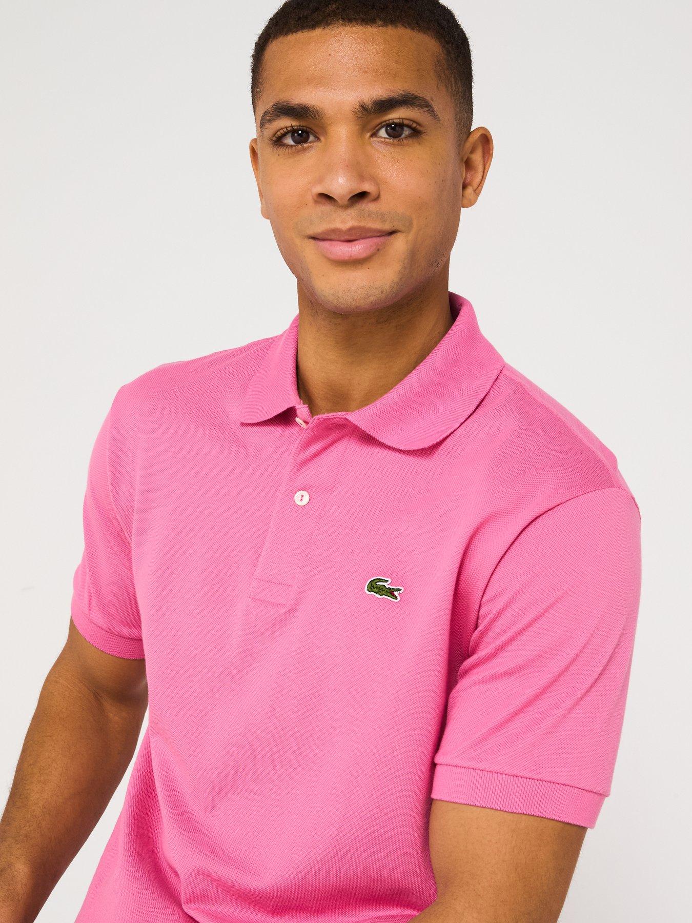 Image 4 of 4 of Lacoste L12.12 Classic Fit Piqu&eacute; Polo Shirt - Pink