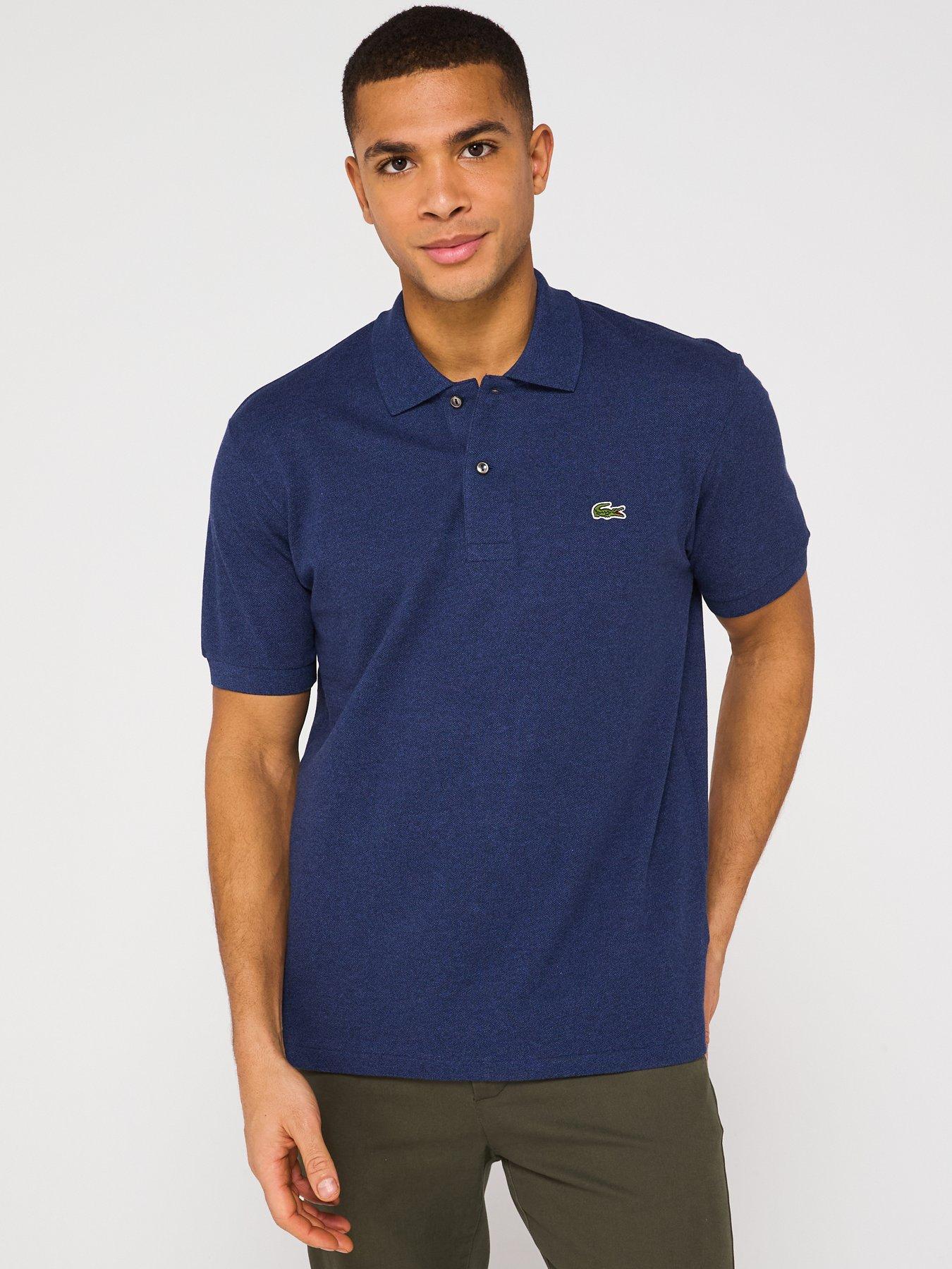 undefined L12.12 Classic Fit Piqué Polo Shirt - Blue